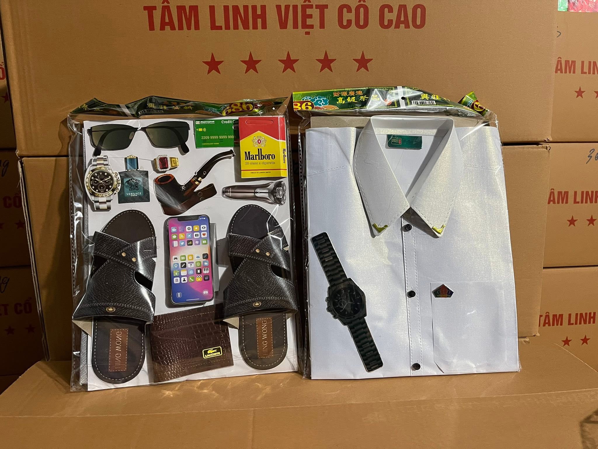 Áo hộp áo túi đủ