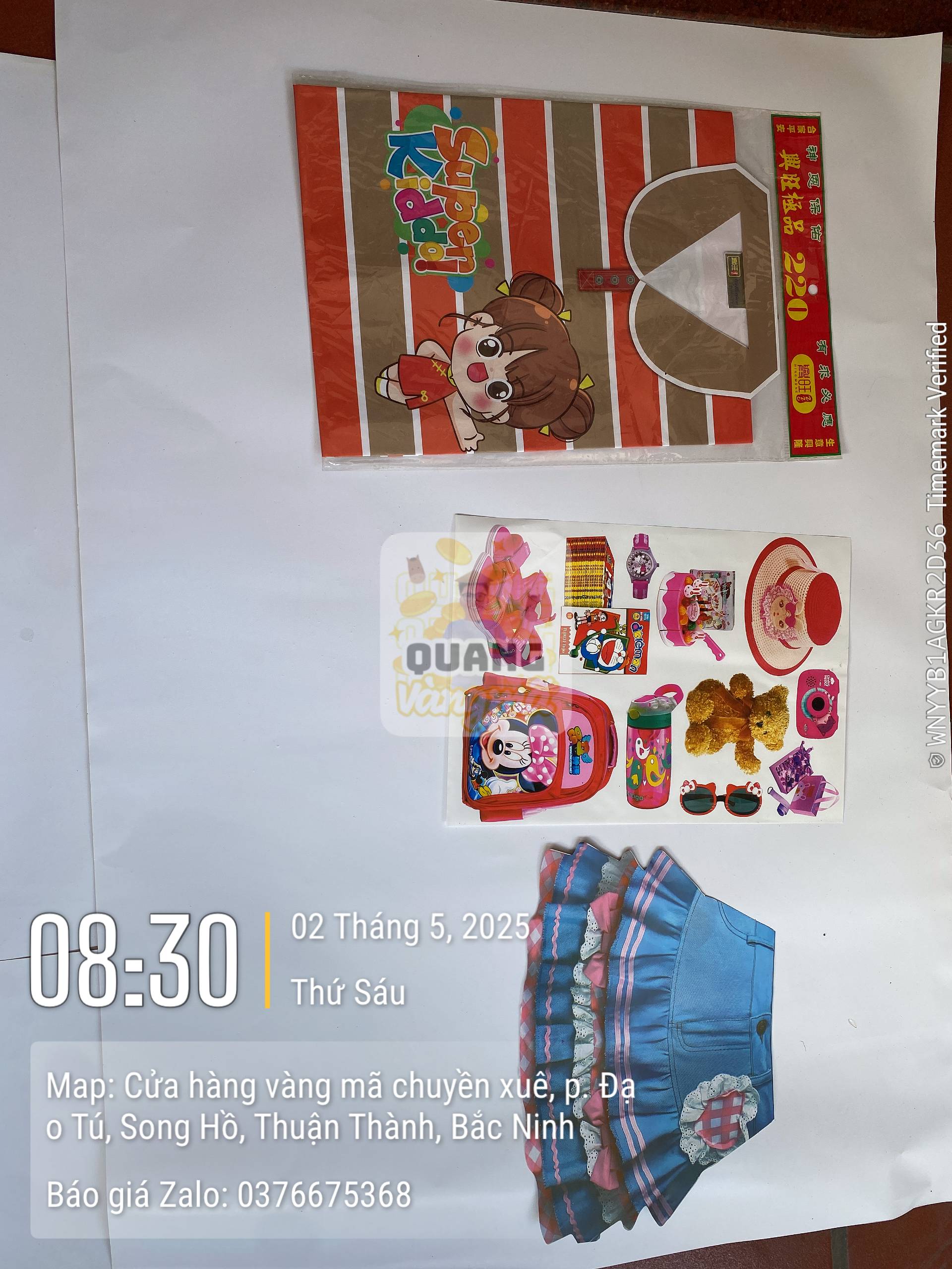 Áo phông trẻ con nữ