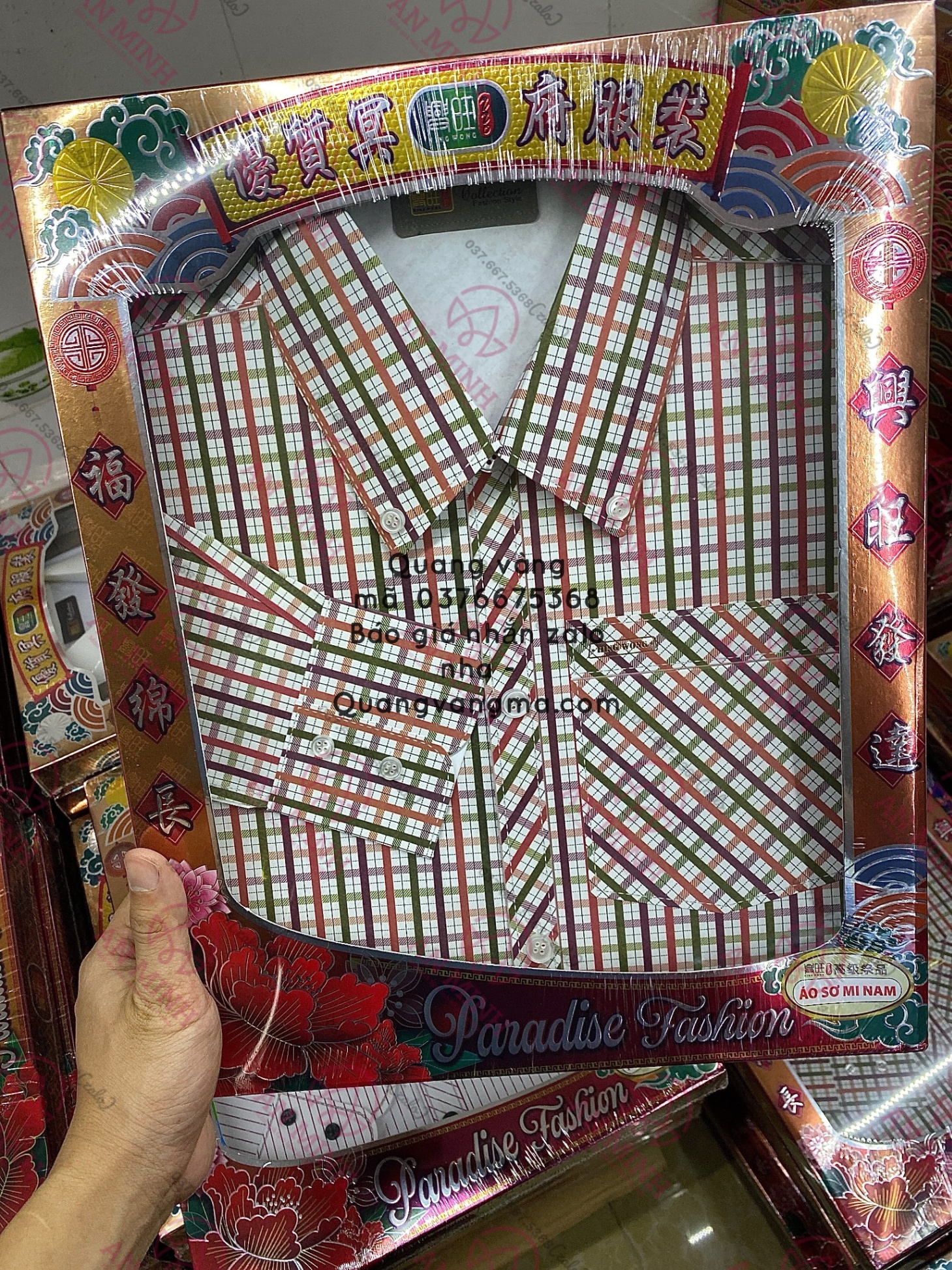 Áo sơ mi nam kẻ