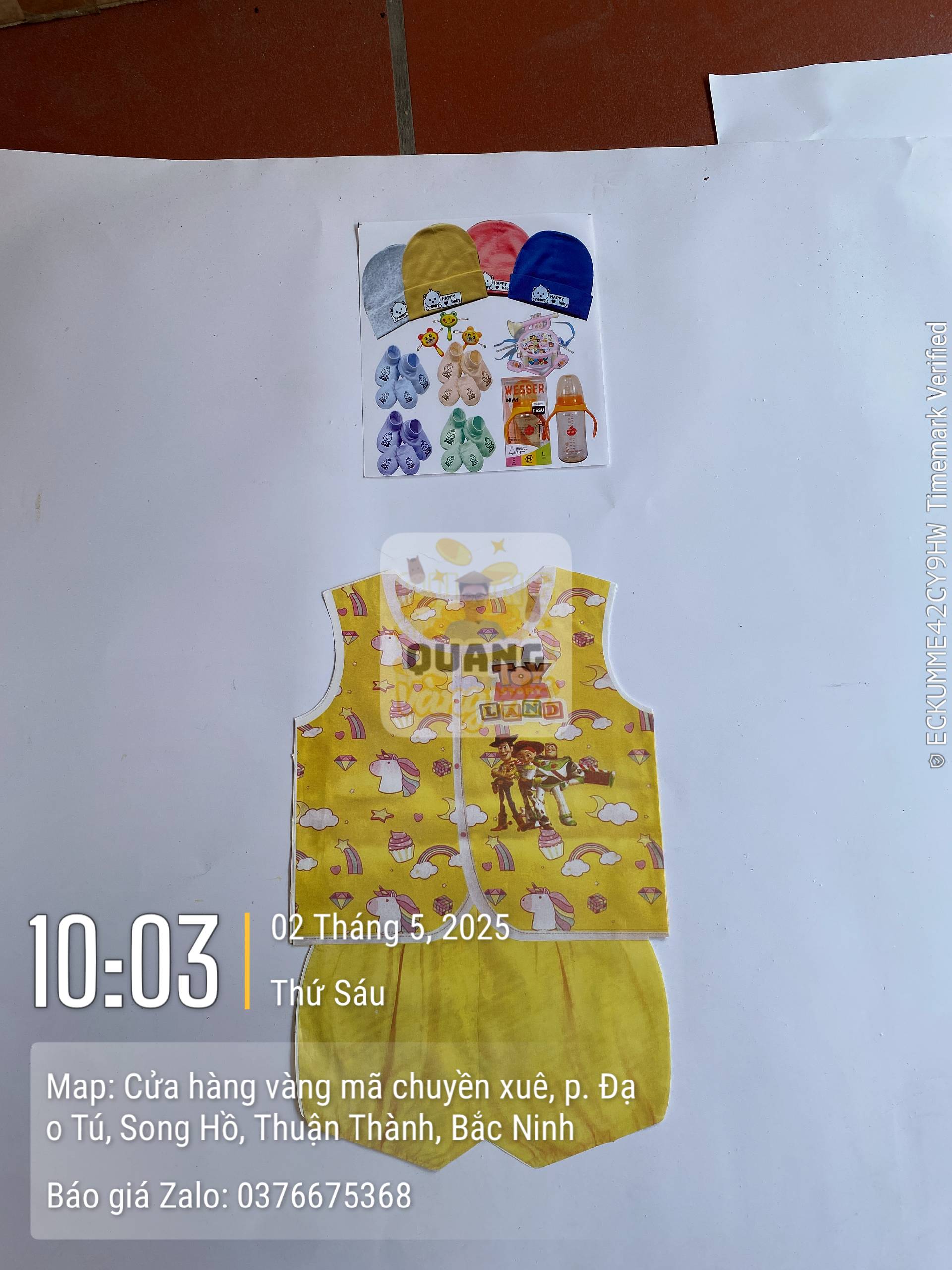 Áo trẻ sơ sinh nam