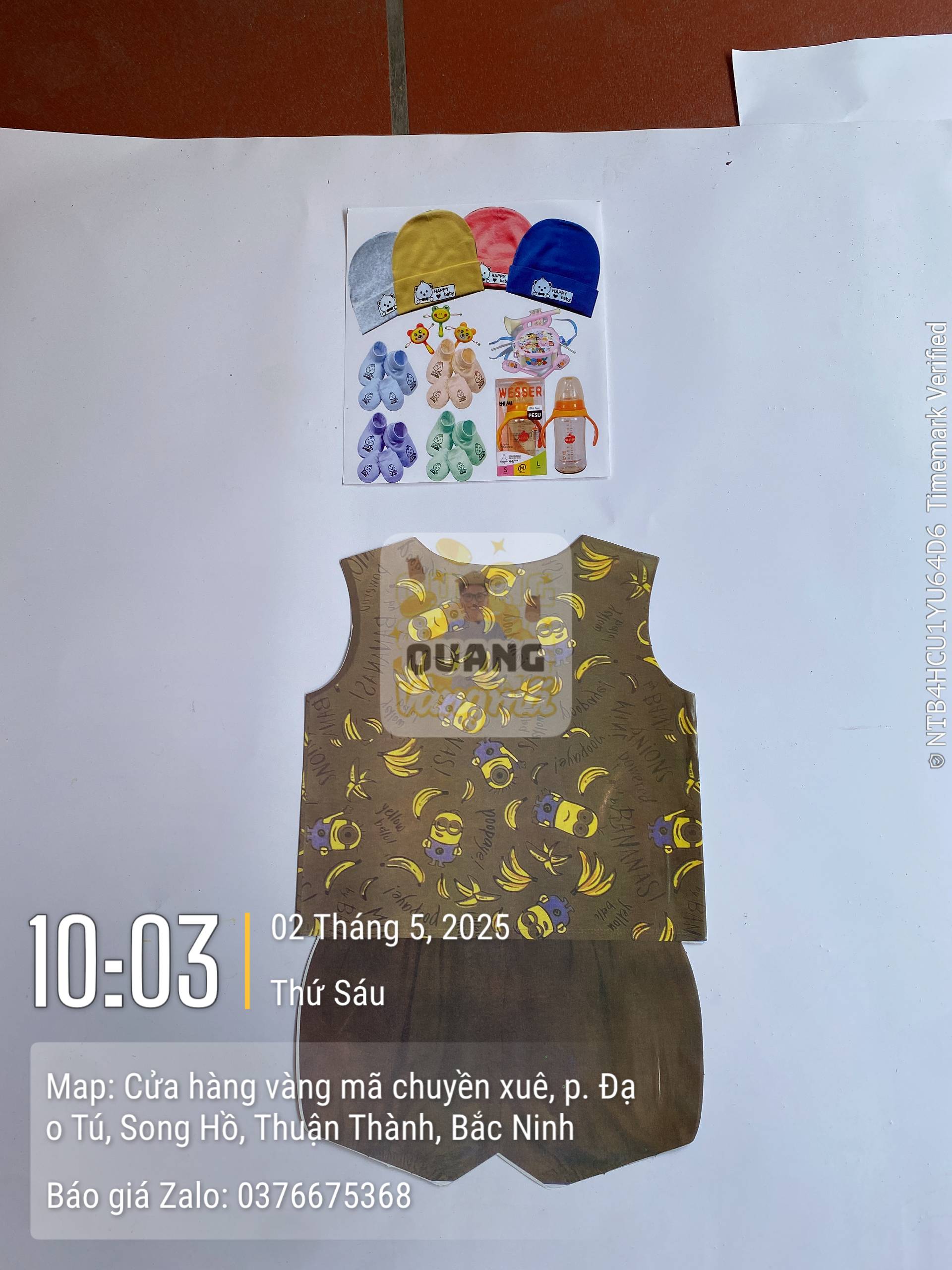 Áo trẻ sơ sinh nam