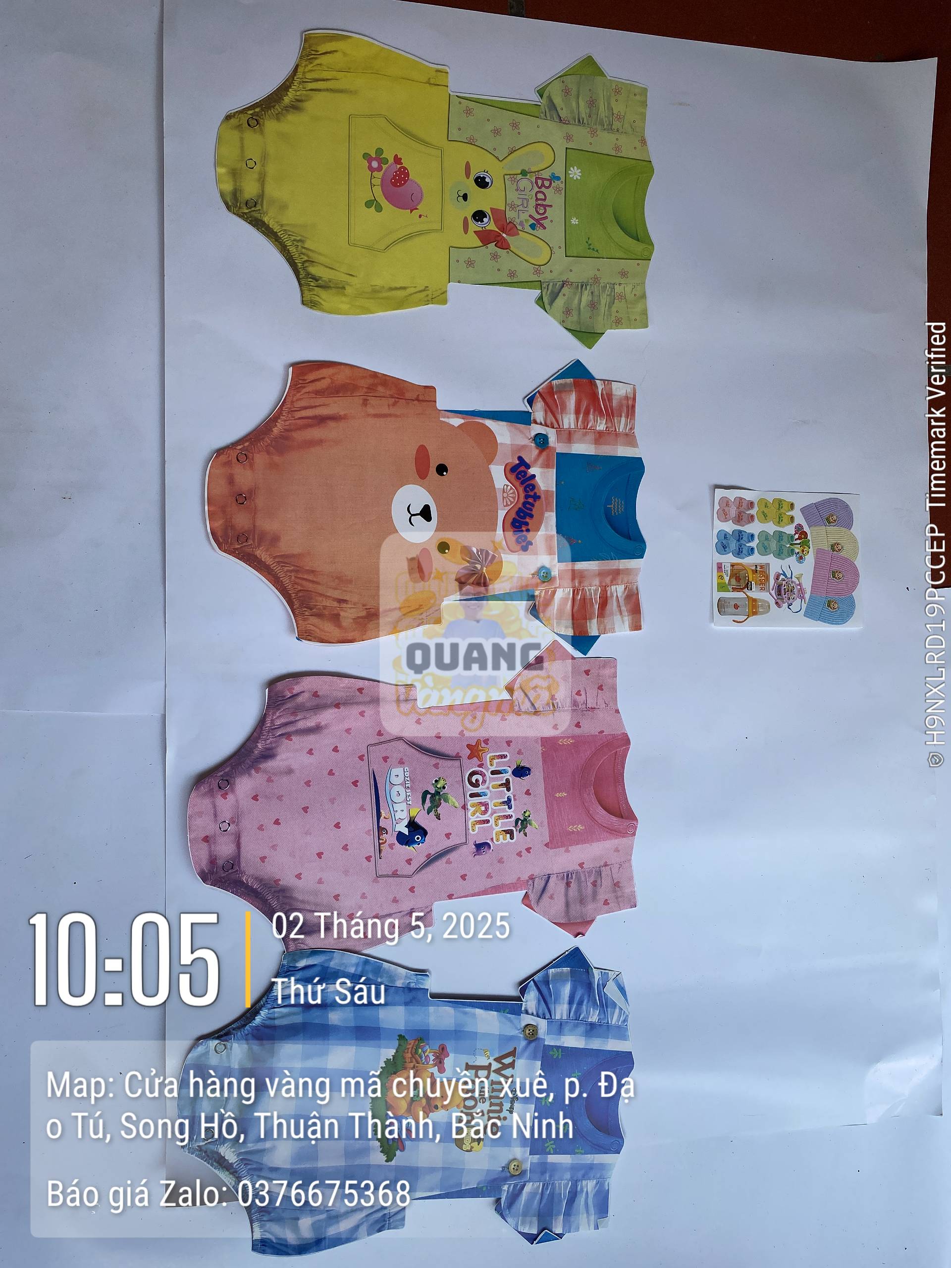 Áo trẻ sơ sinh nữ