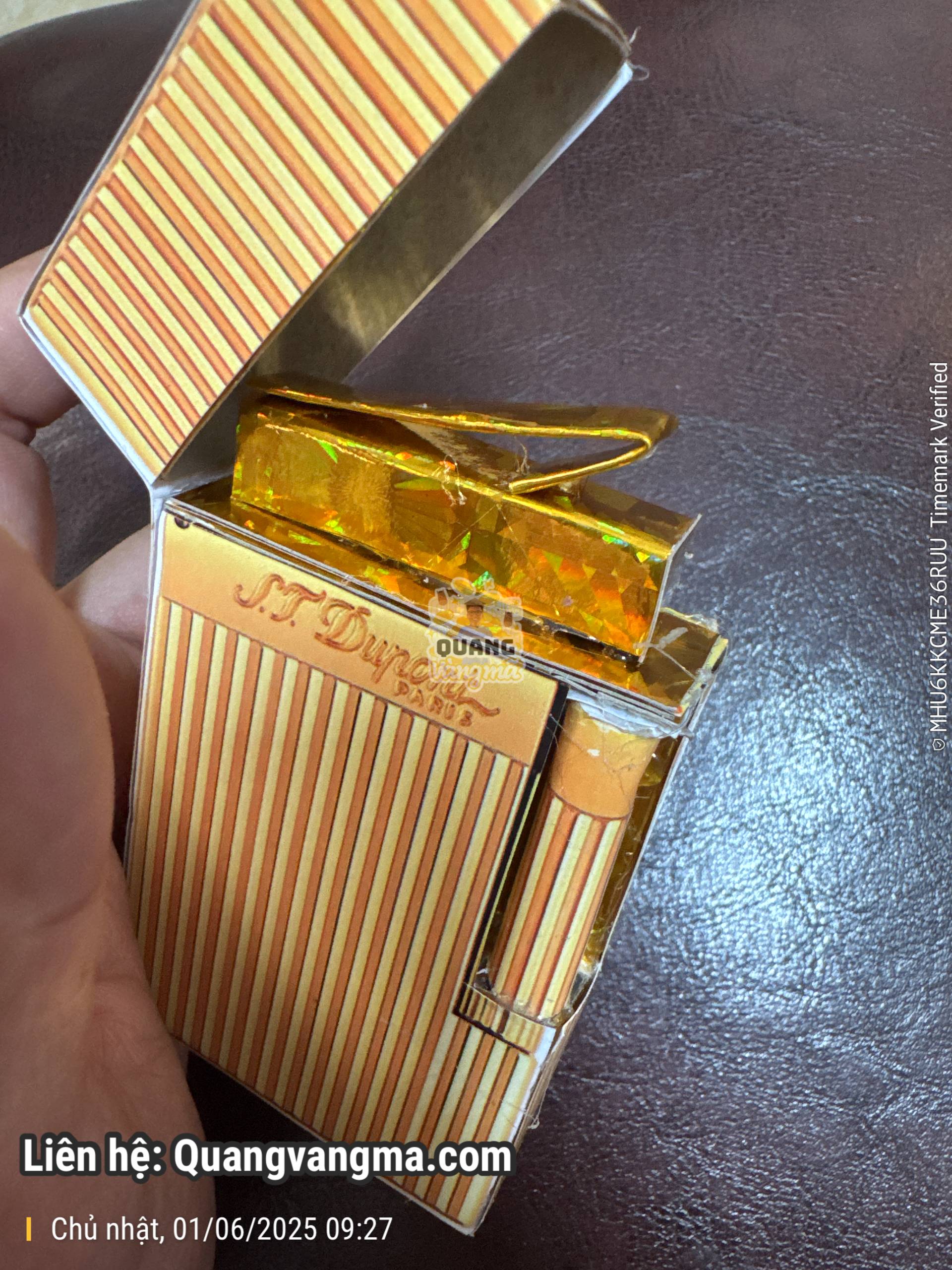 Bật lửa jt. Dupont paris