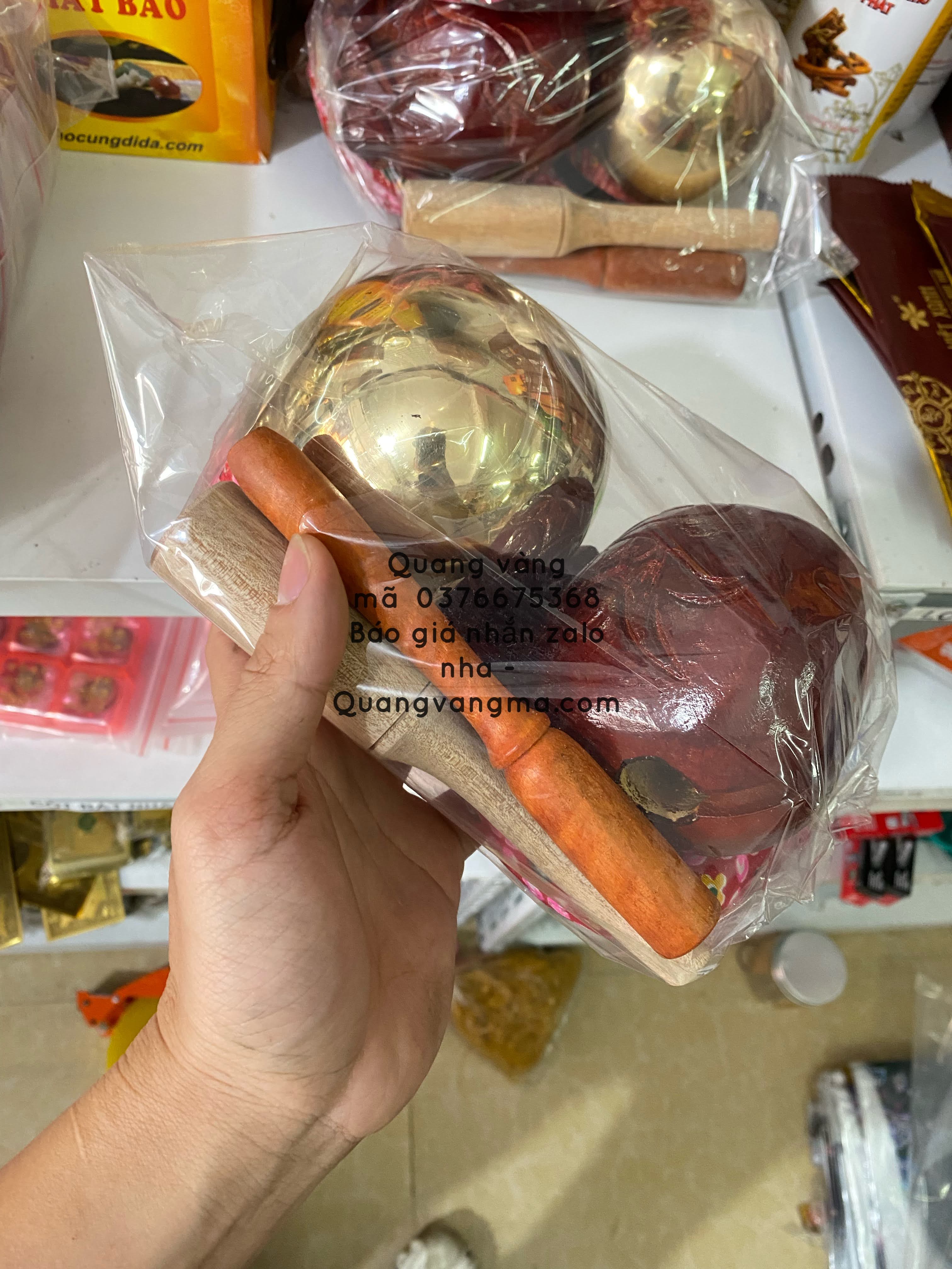 Bộ chuông mõ sịn