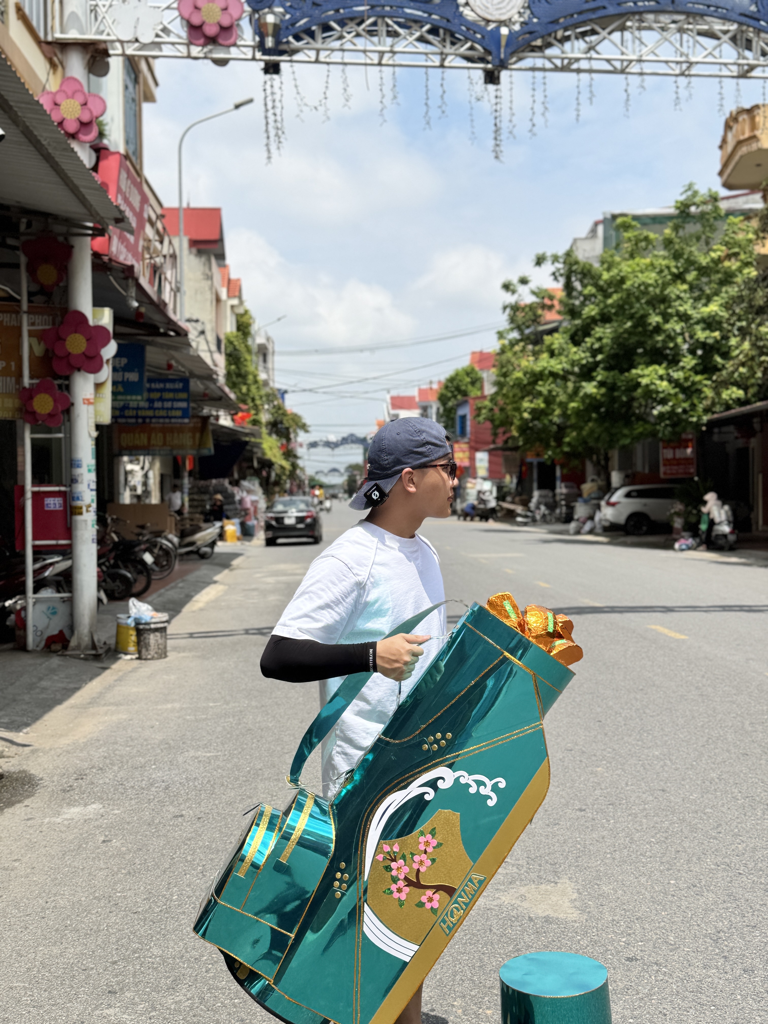 Bộ gôn gofl honma xanh vip
