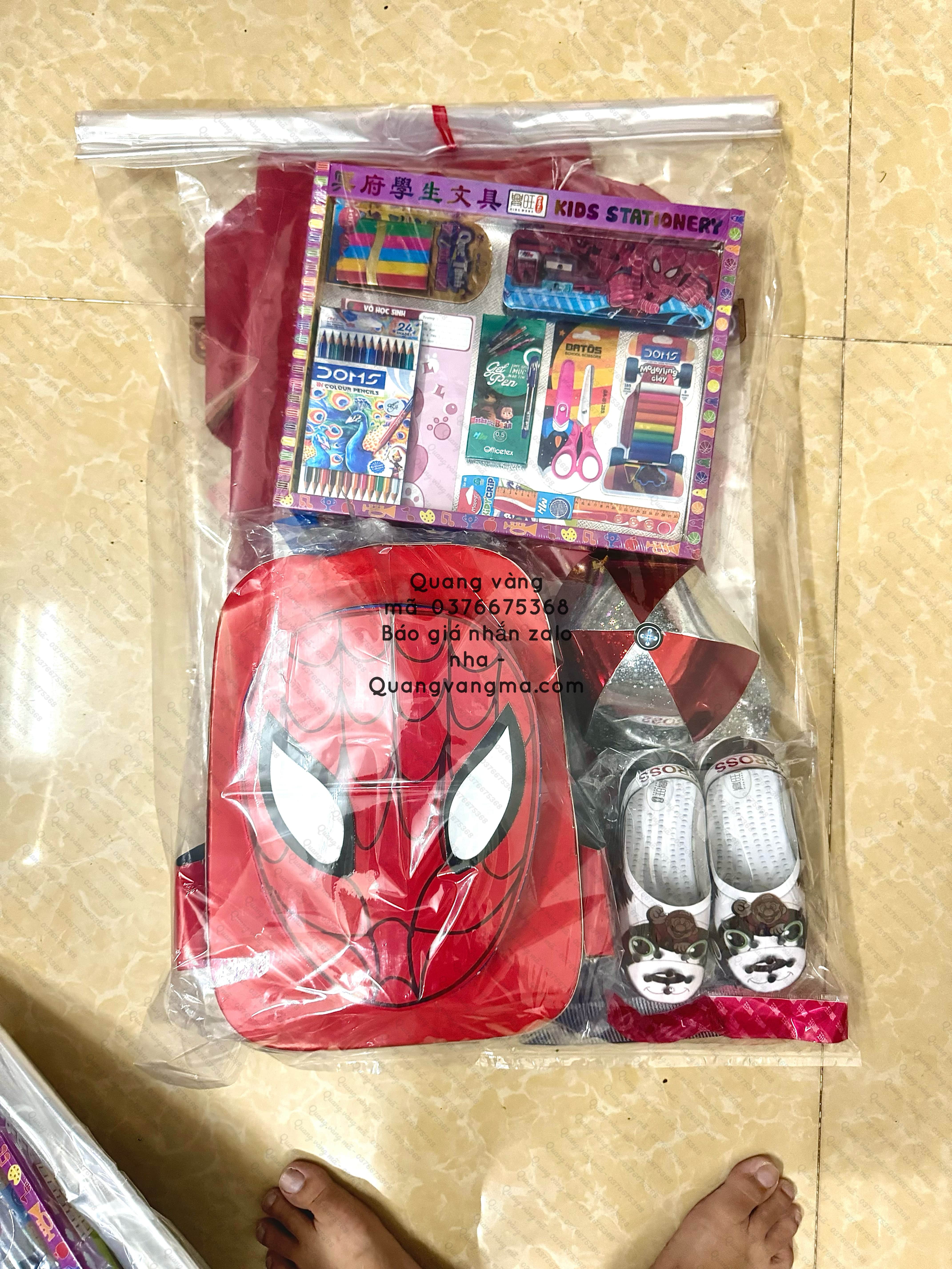 Bộ set em bé trai đầy đủ