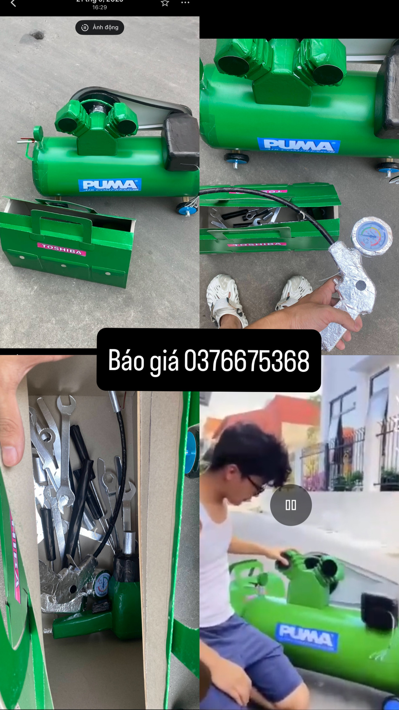 Bộ sửa xe oto xe máy