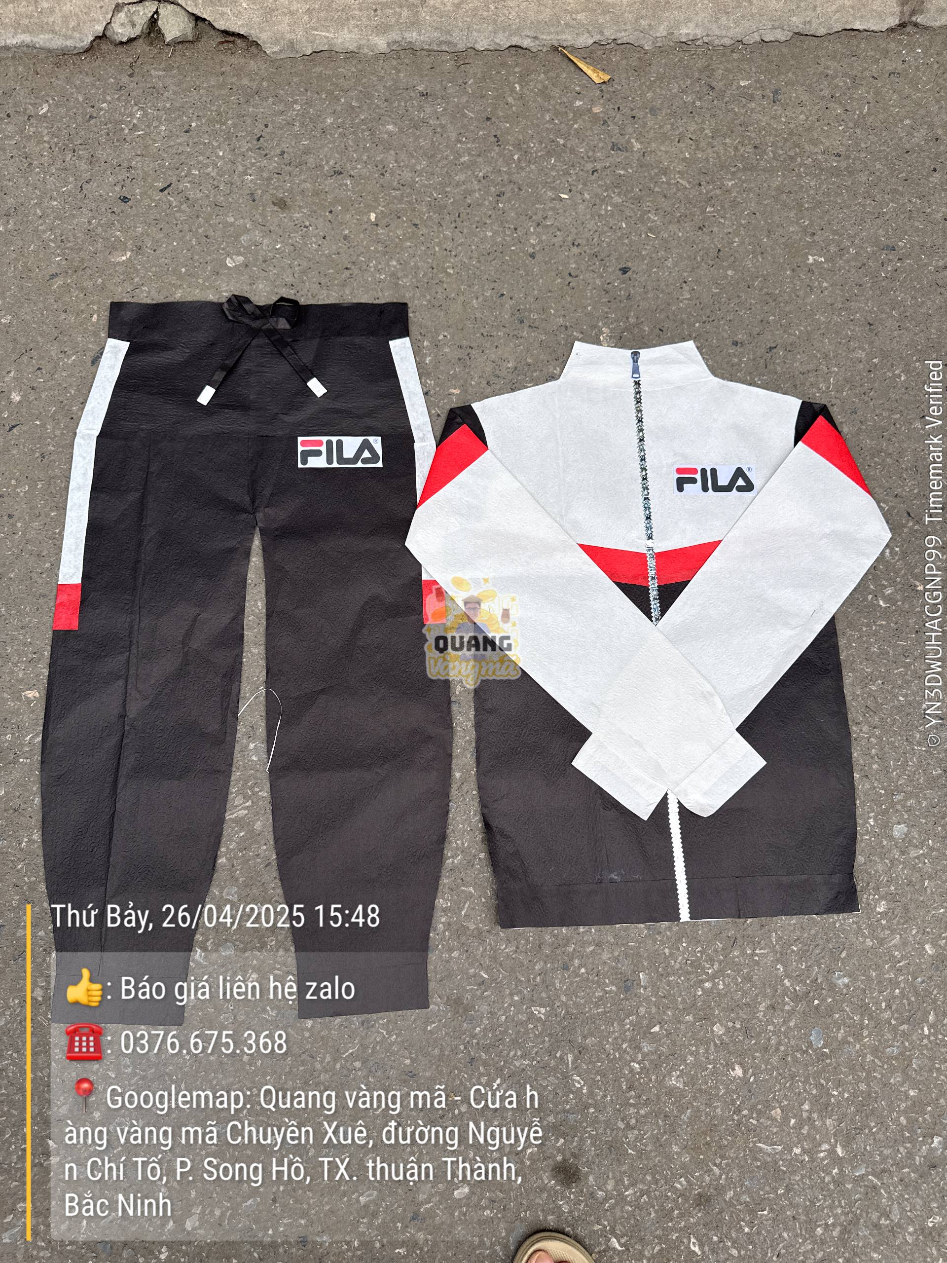 Bộ thể thao fila