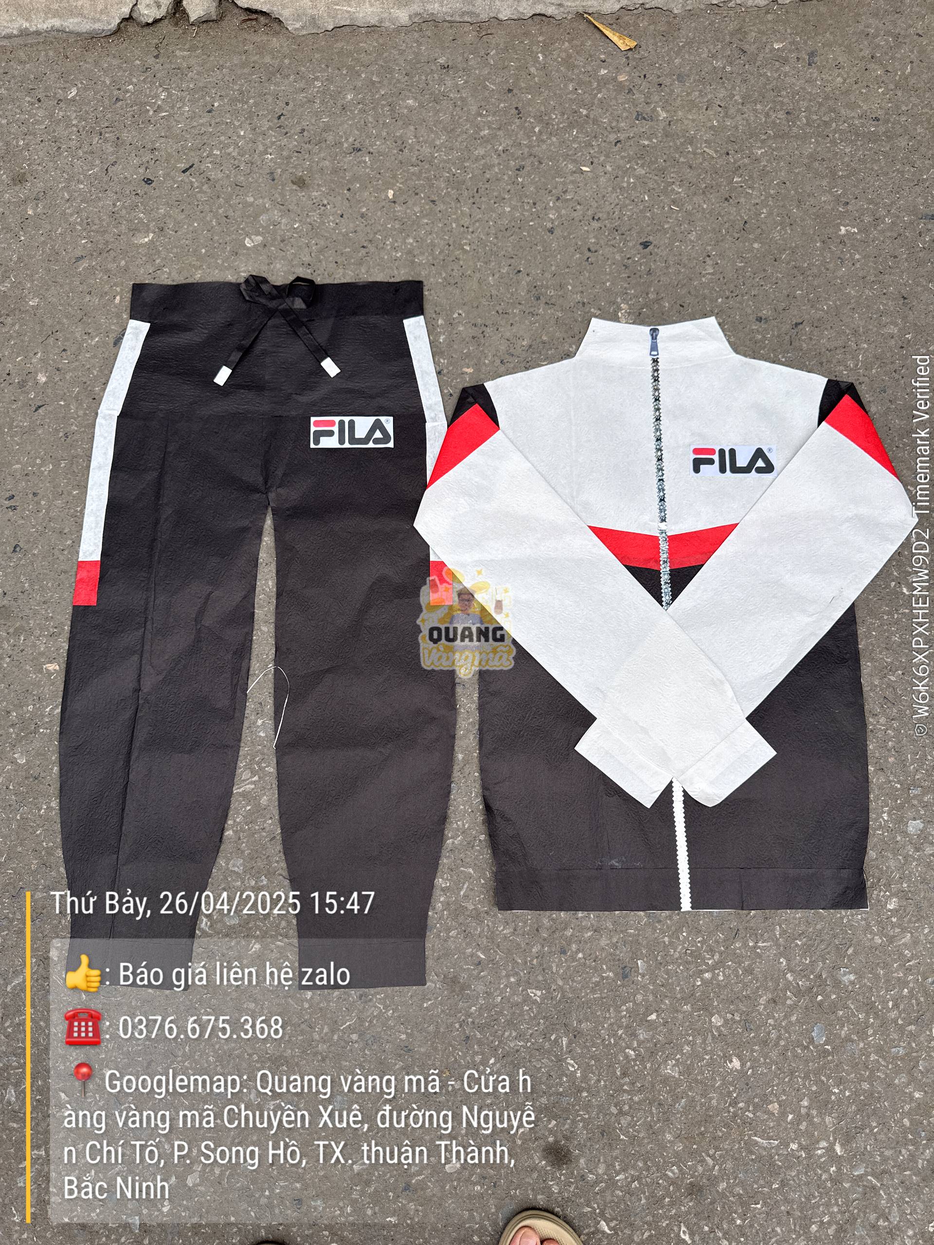 Bộ thể thao fila