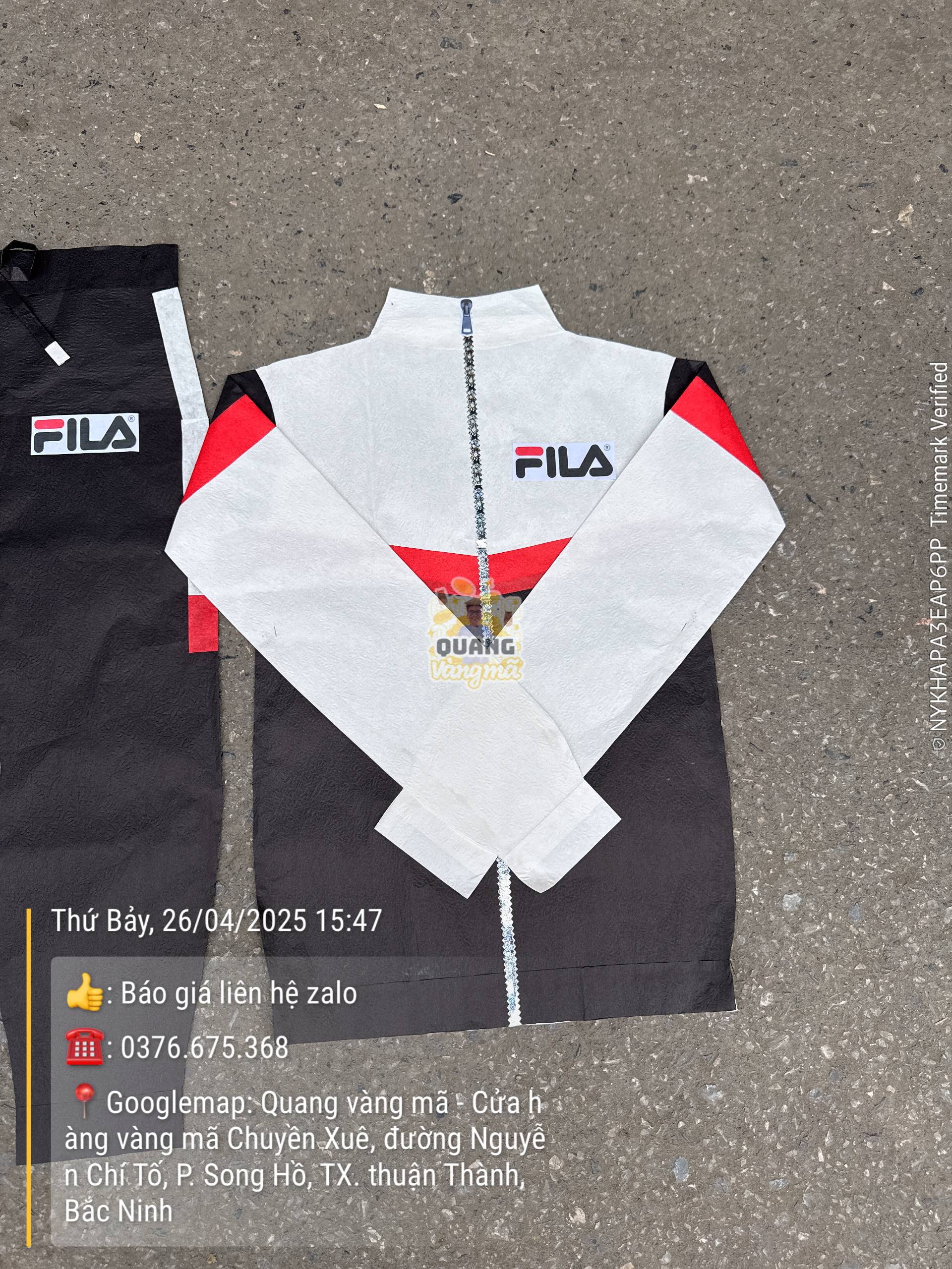 Bộ thể thao fila