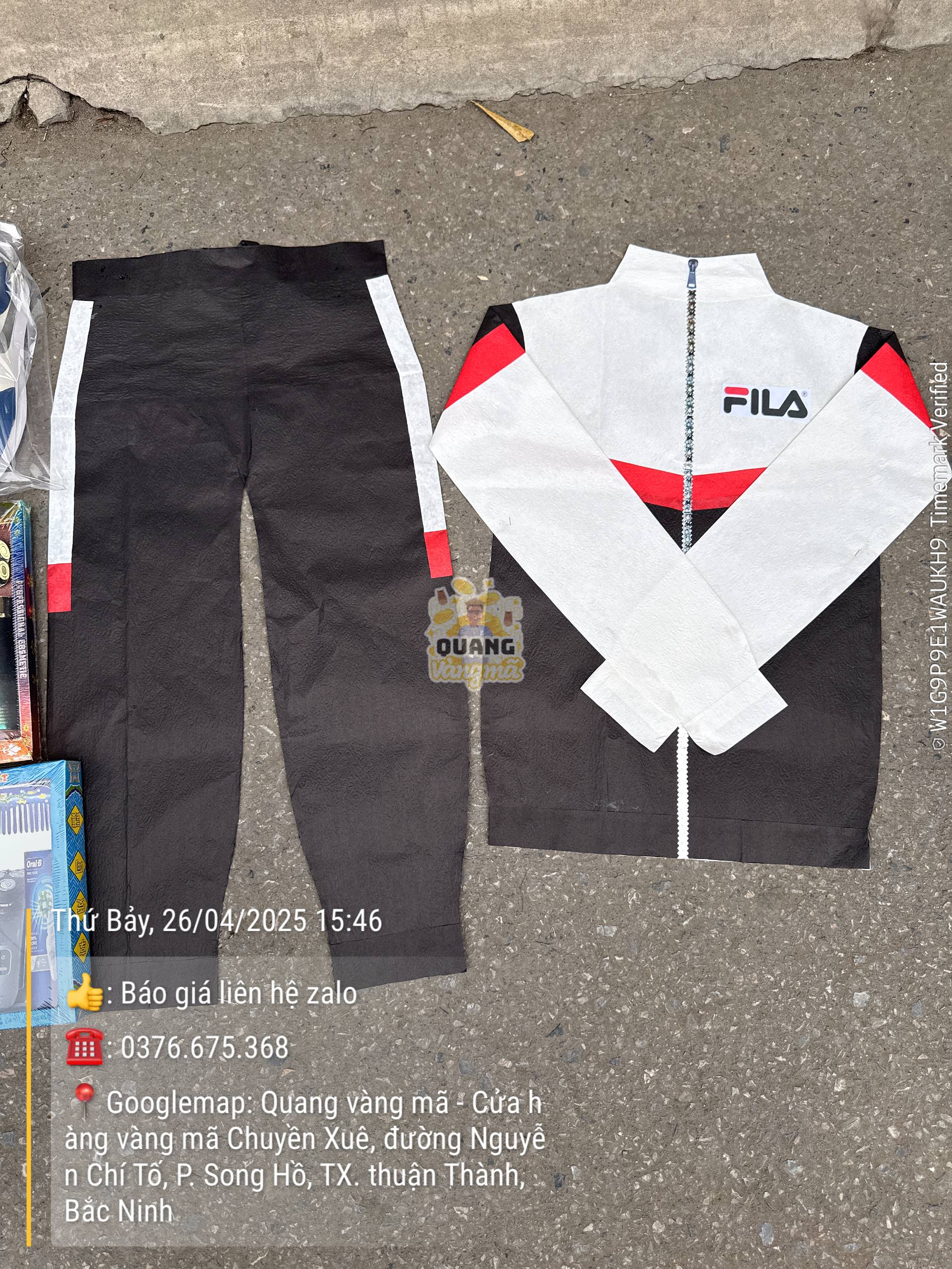 Bộ thể thao fila