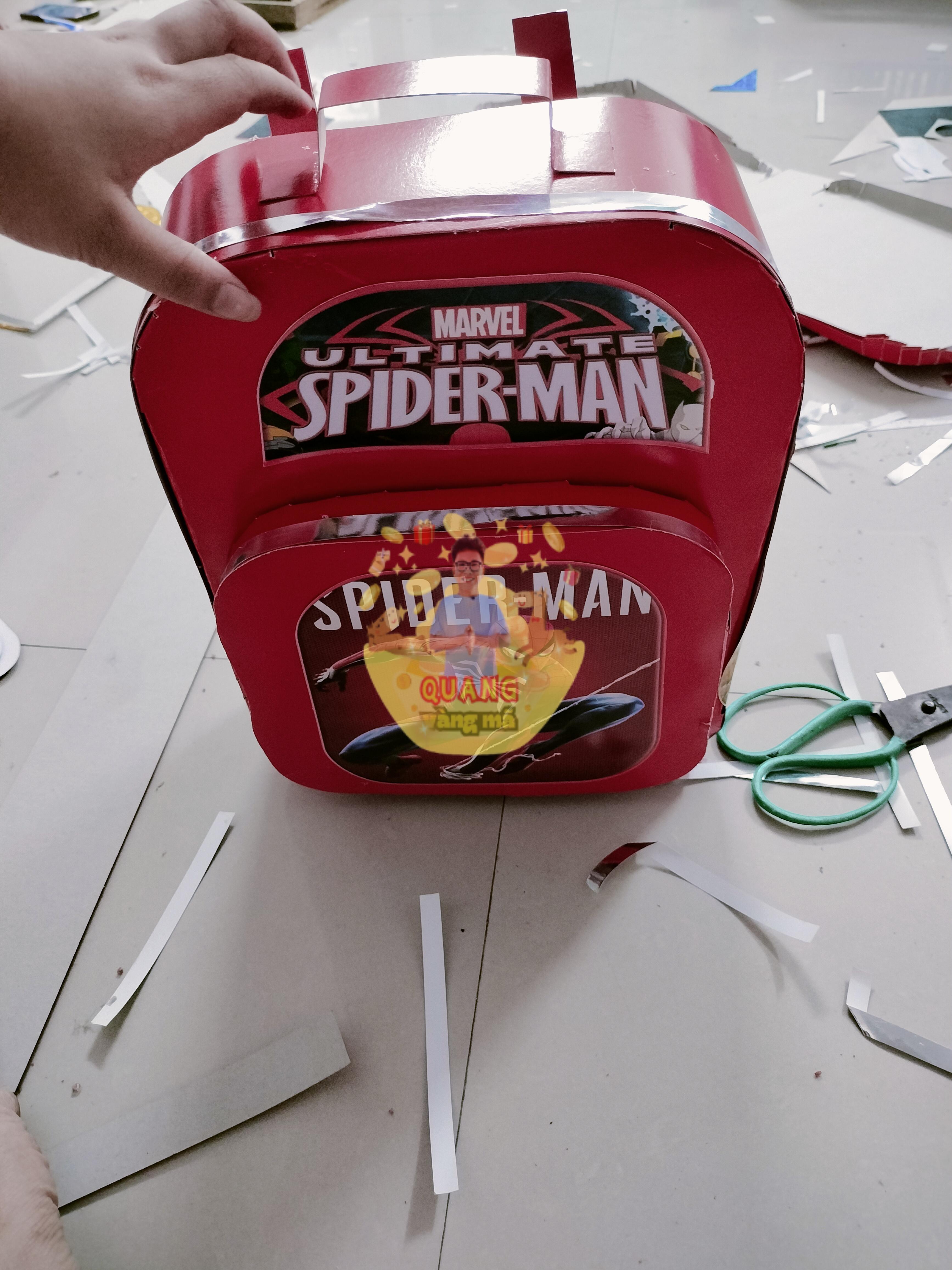 CẶP SÁCH SPIDERMAN CHO BÉ
