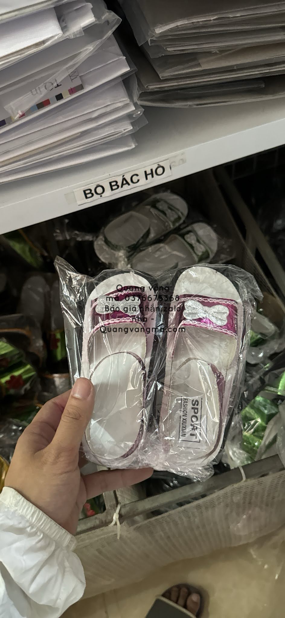 Các mẫu giầy dép nhà làm