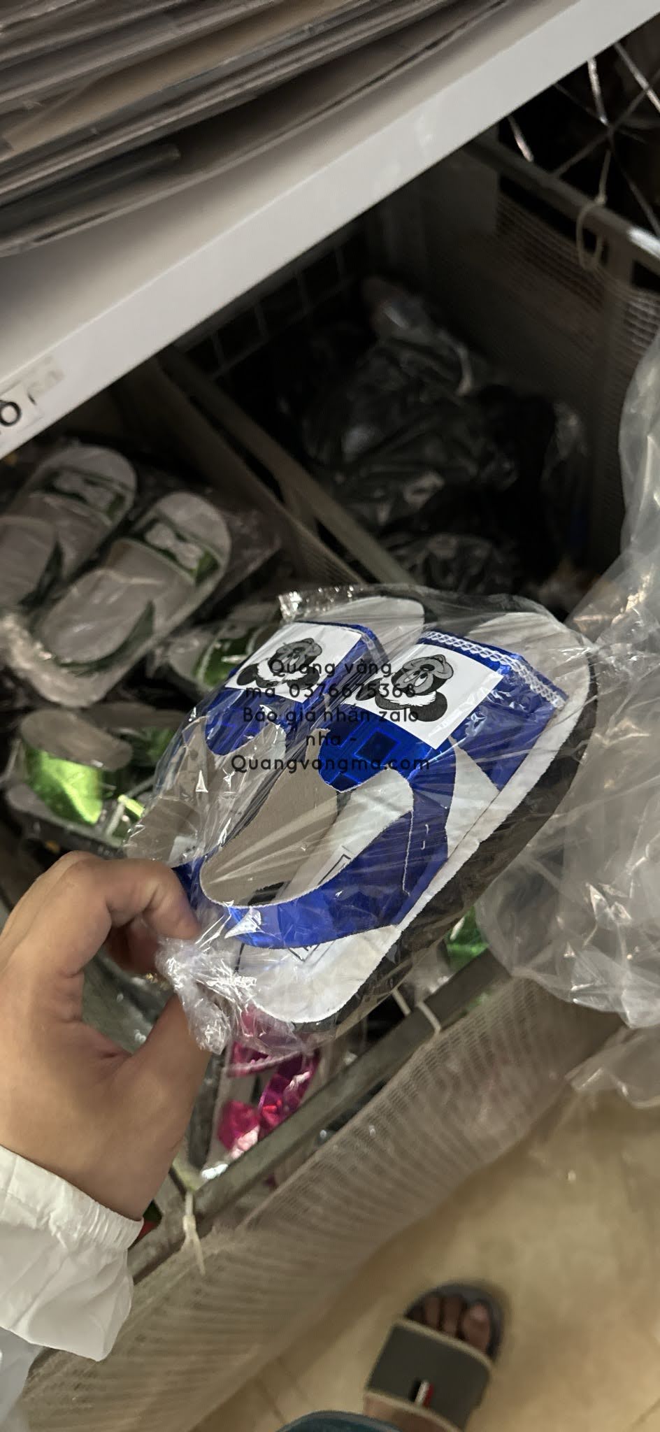 Các mẫu giầy dép nhà làm