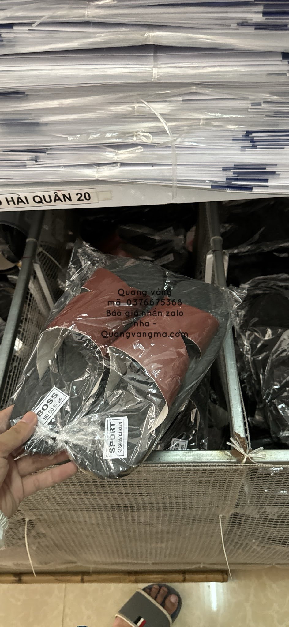 Các mẫu giầy dép nhà làm