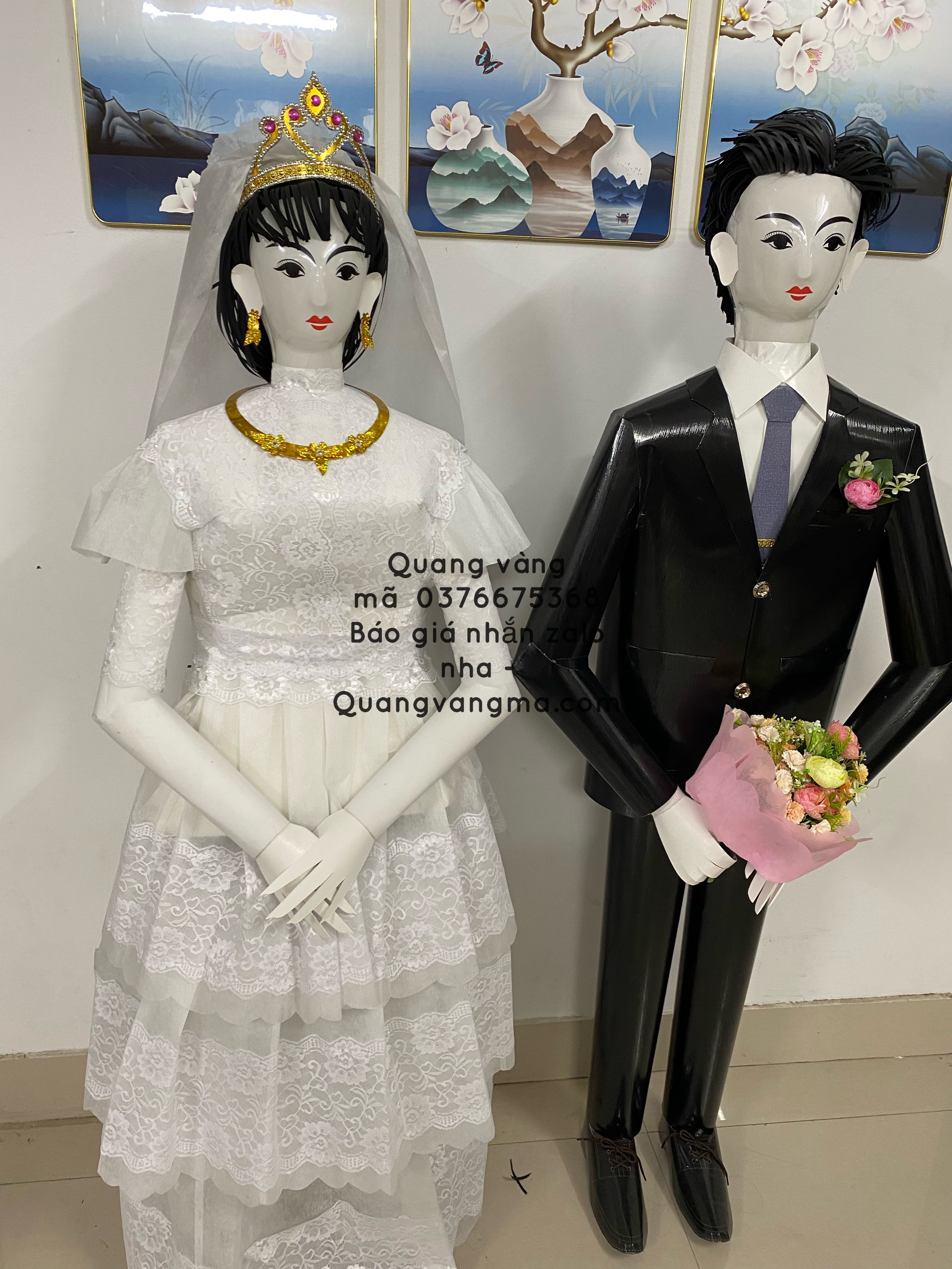 Cô dâu chú rể sịn