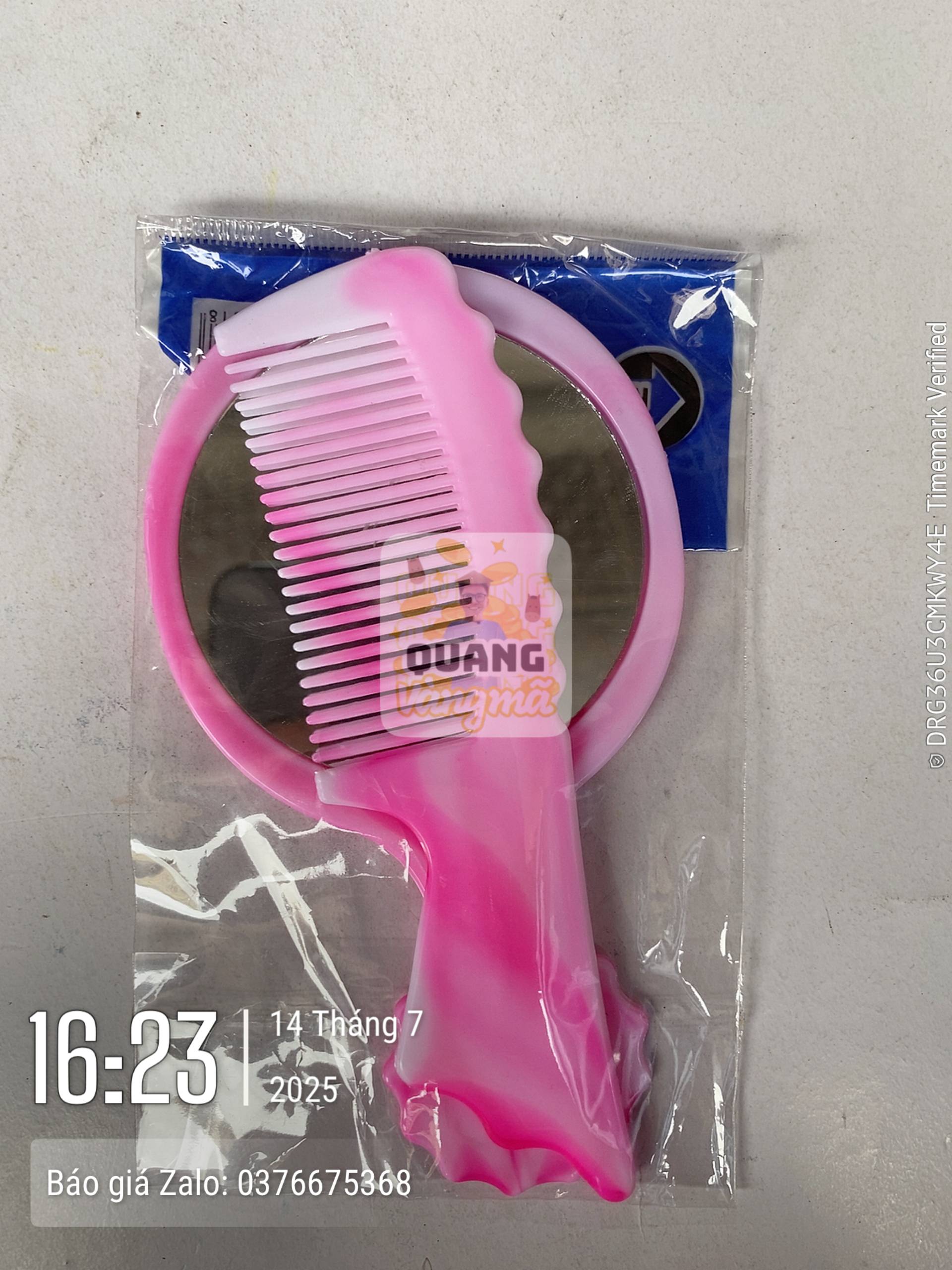 Combo gương lược