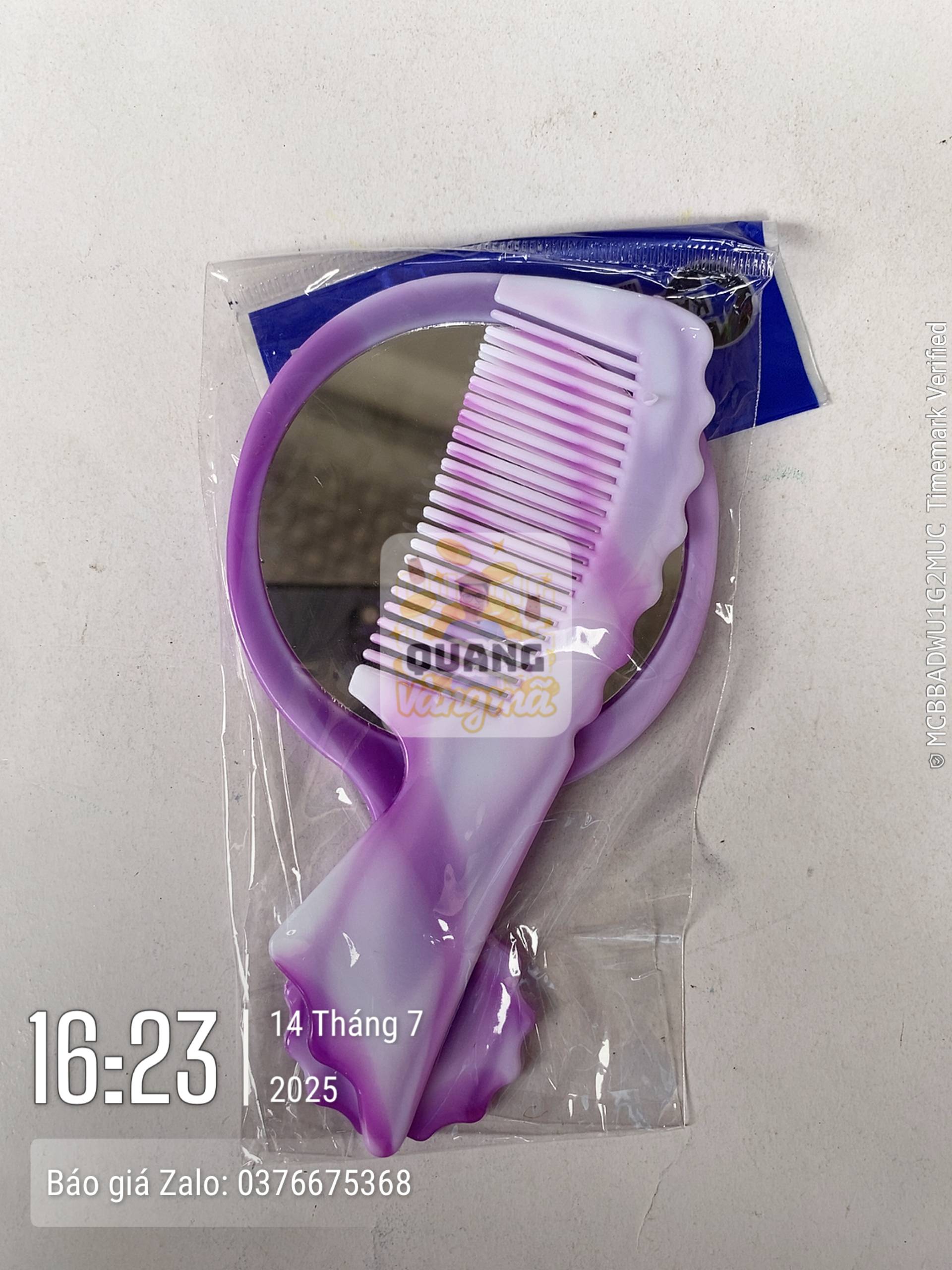 Combo gương lược