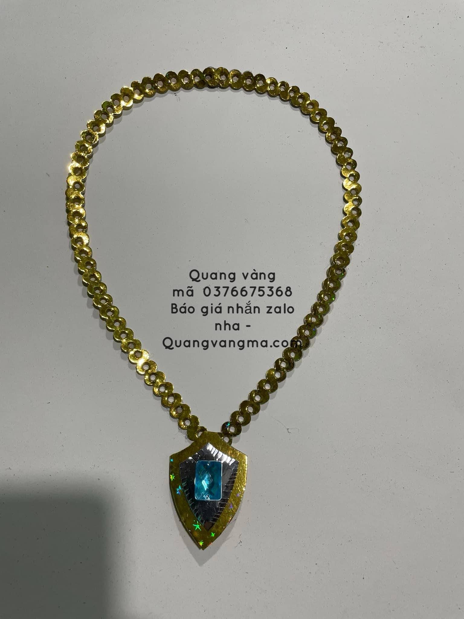 DÂY TRUYỀN VÀNG ĐÁ XANH