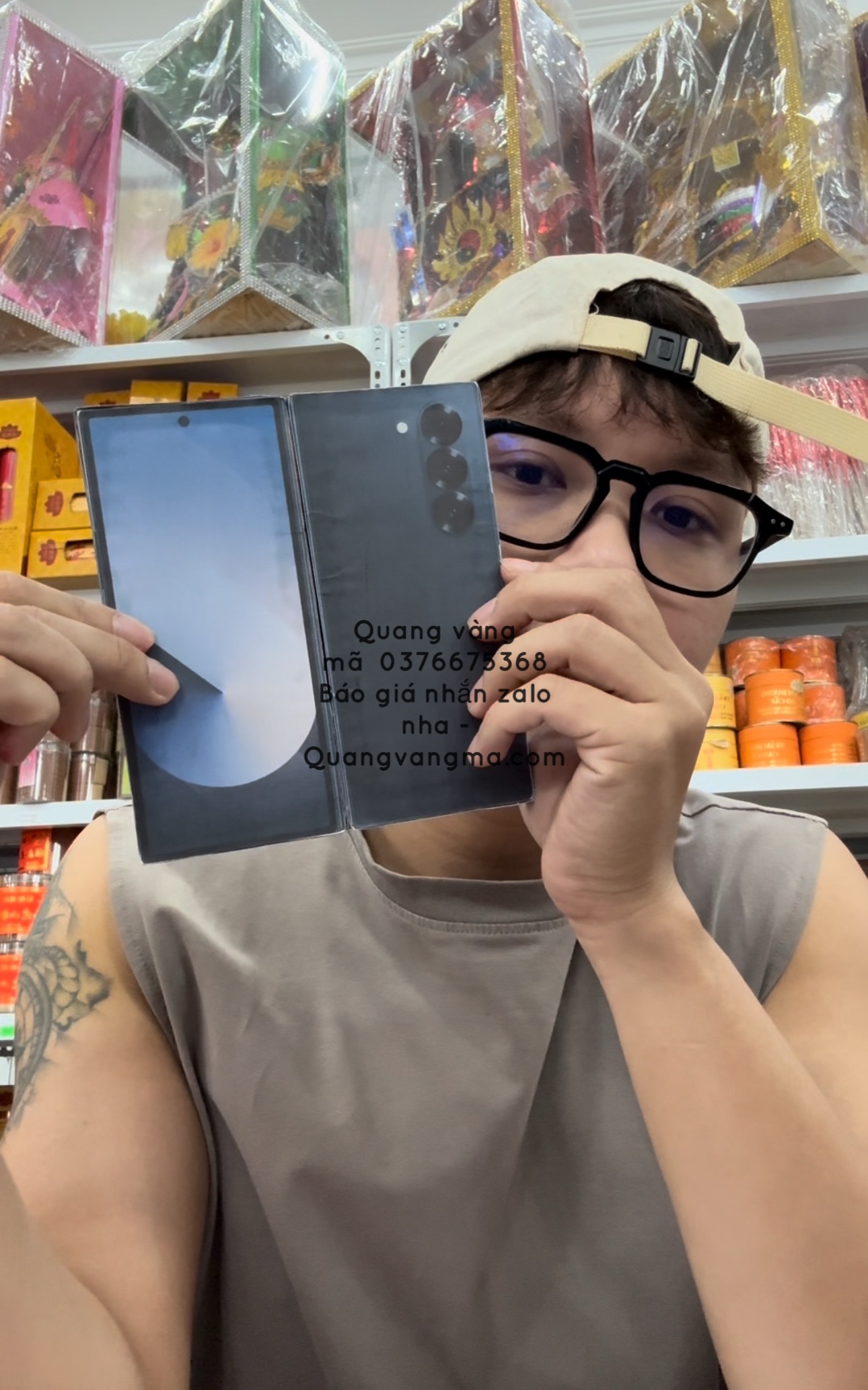 Điện thoại samsung galaxy fold 6