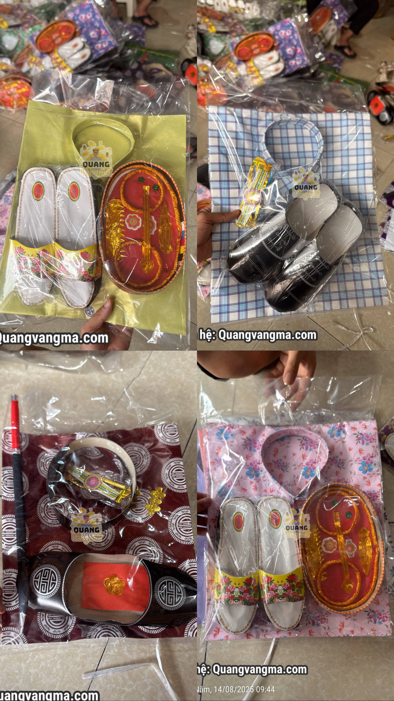 Đóng set quần áo ông bà nam nữ bấm vào xem đầy đủ