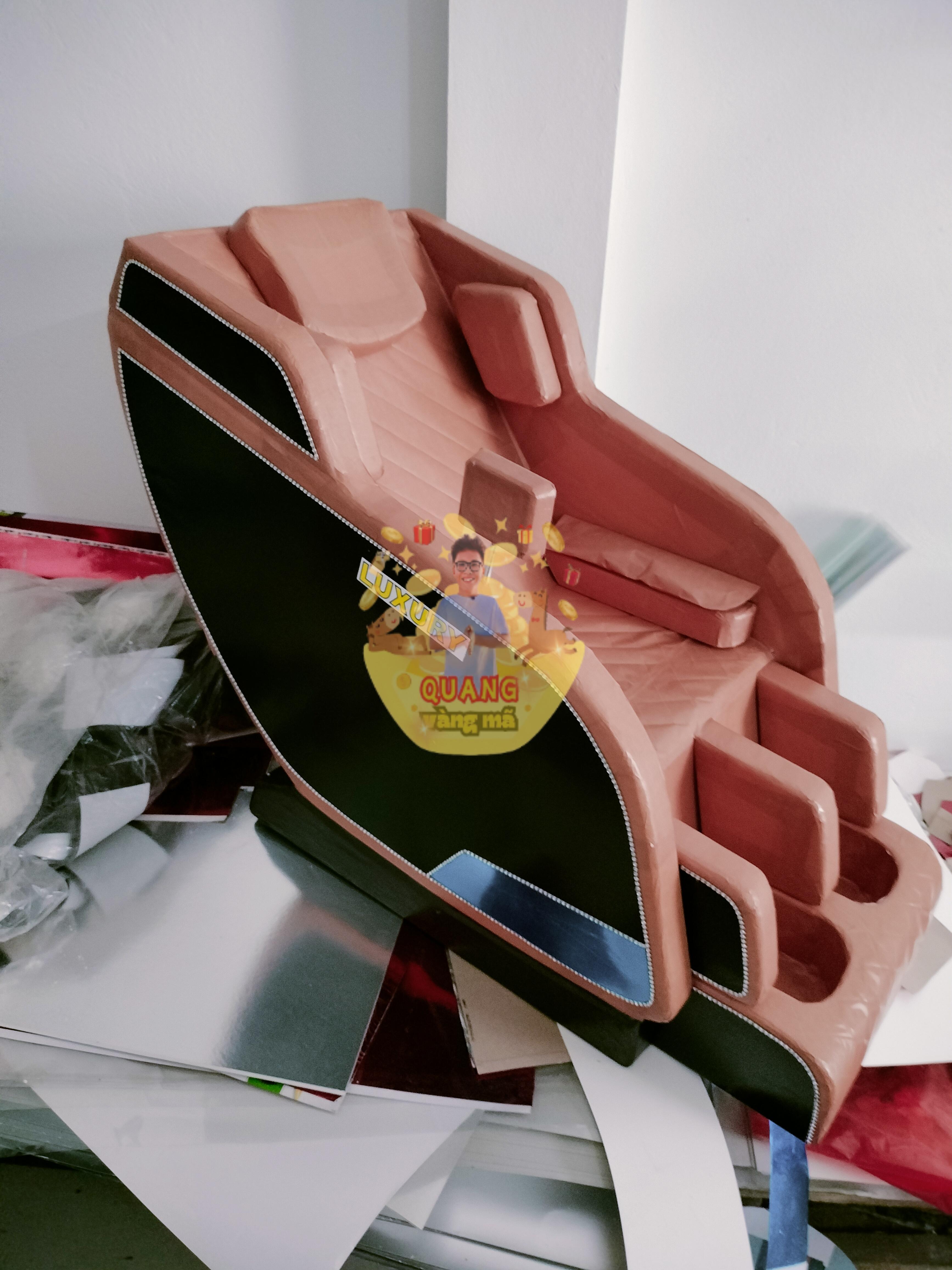 GHẾ MASAGE BỌC DA CAO CẤP