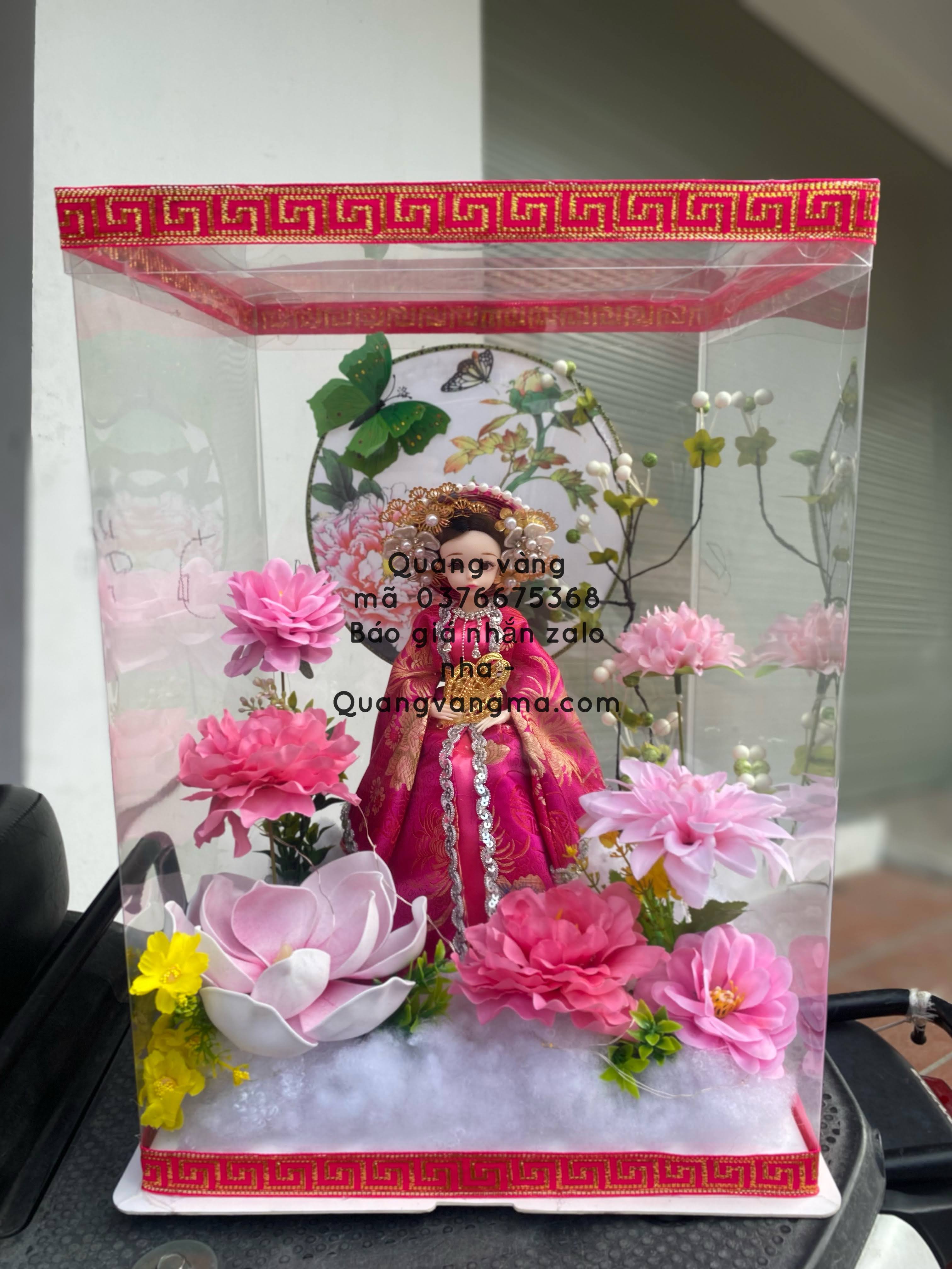 HỘP ĐỒ THỜ CÔ 9 BẰNG VẢI