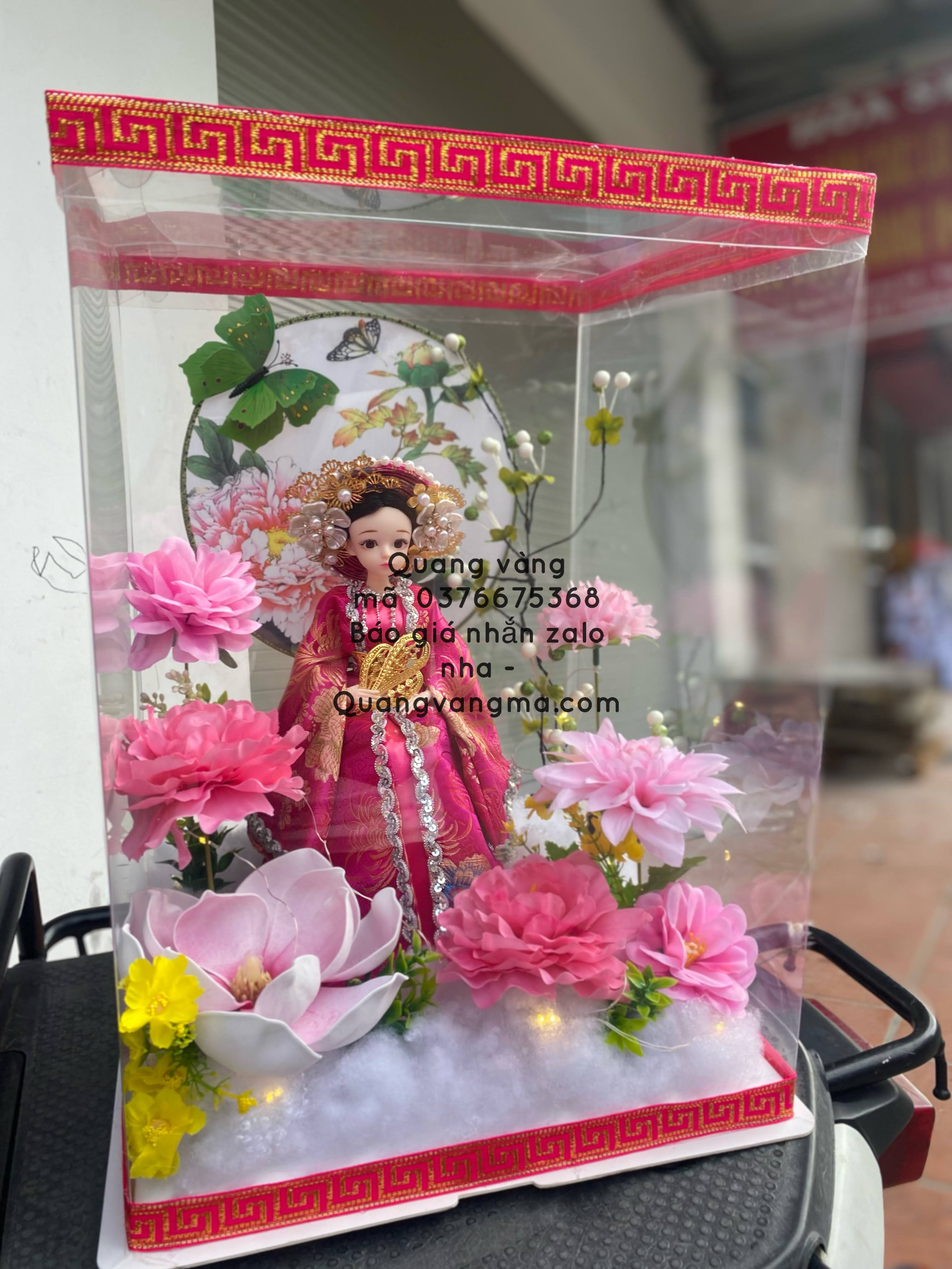 HỘP ĐỒ THỜ CÔ 9 BẰNG VẢI