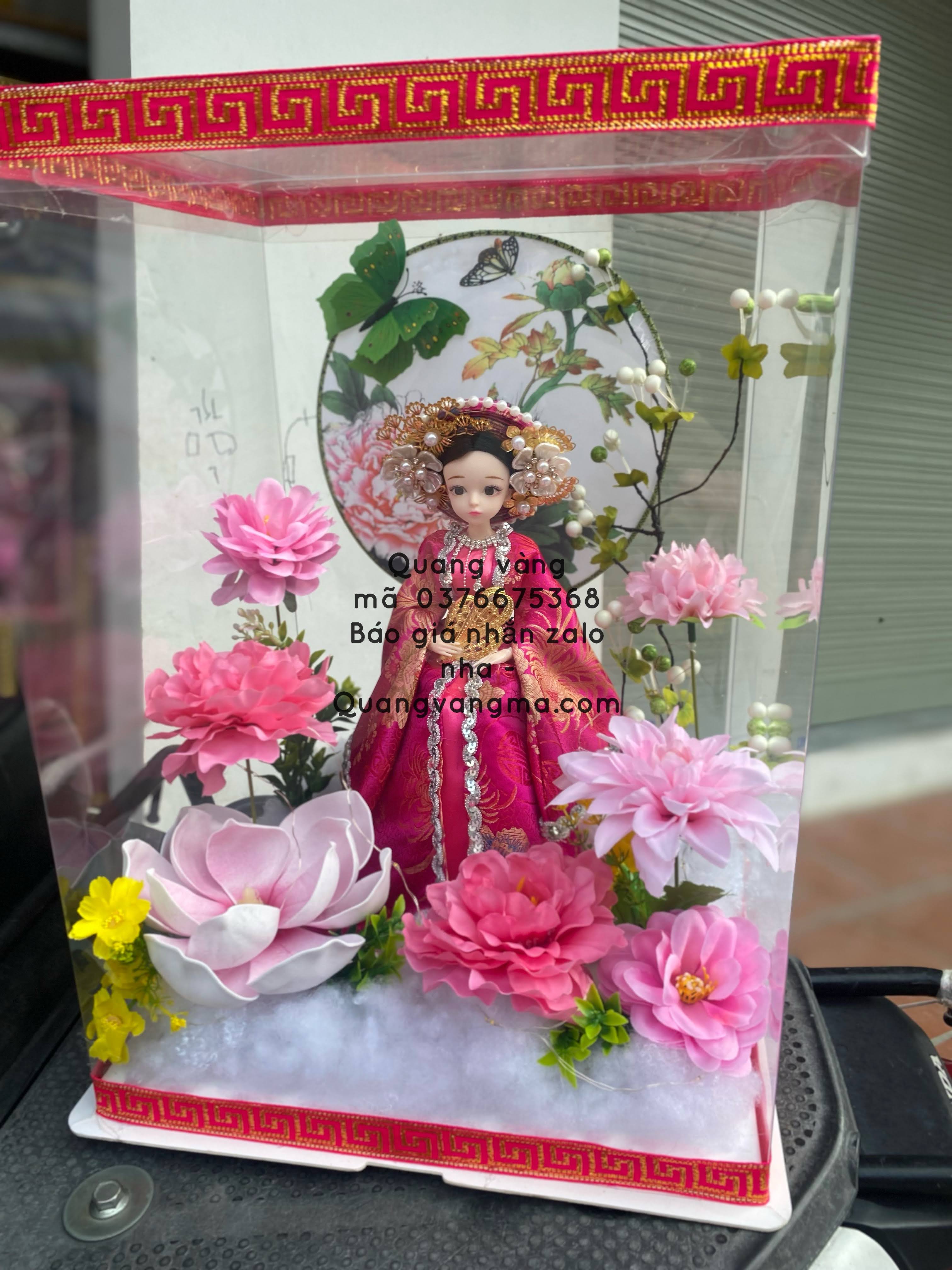 HỘP ĐỒ THỜ CÔ 9 BẰNG VẢI