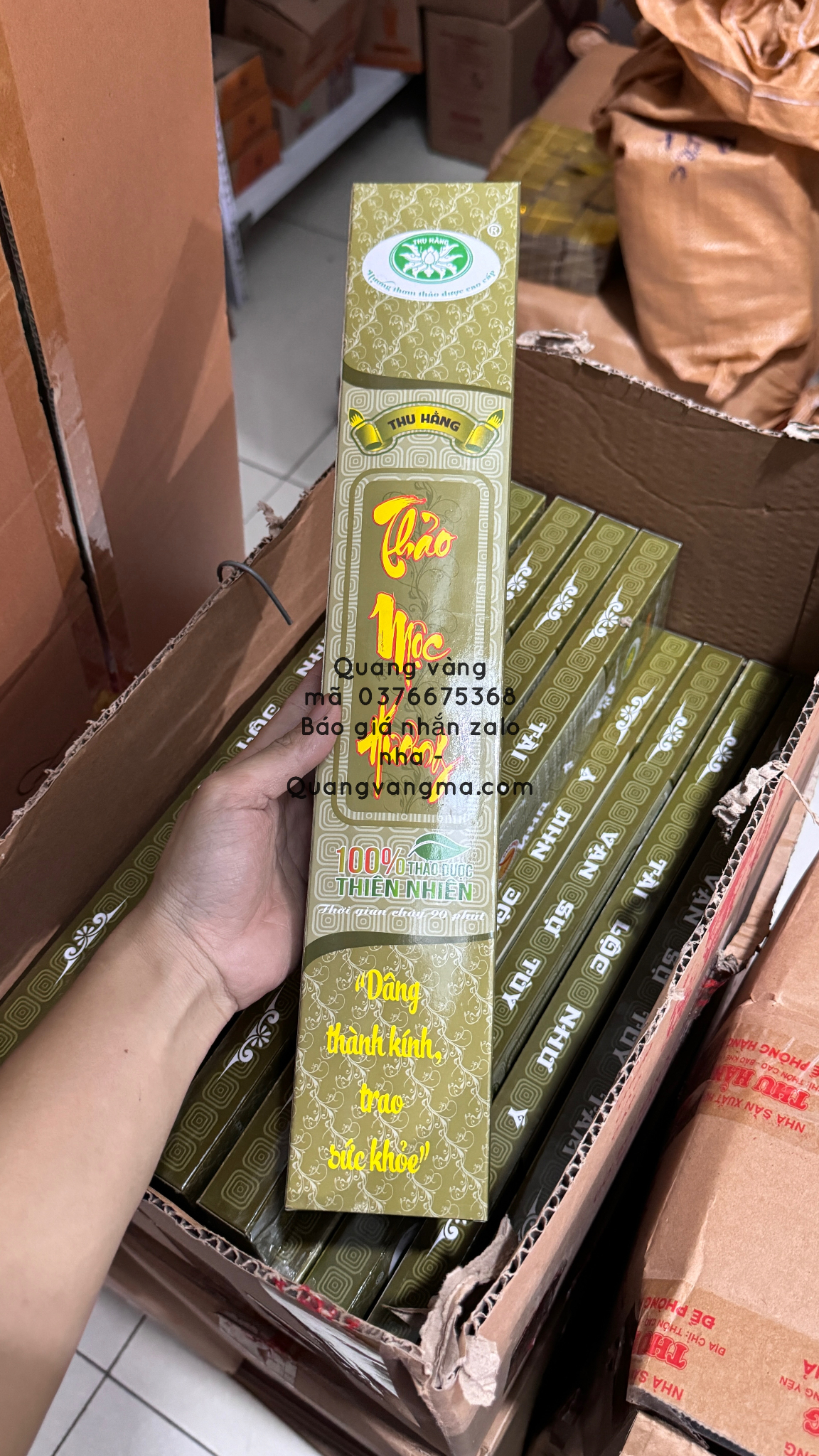 Hương sạch hộp rẻ