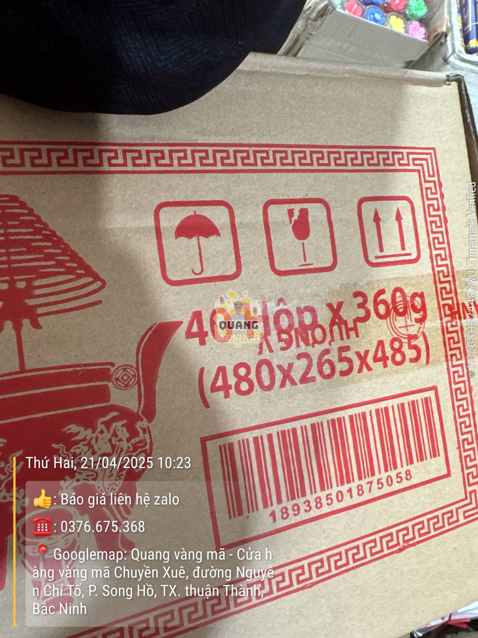Hương vòng đại thành 1 ngày và 3 ngày qvm520