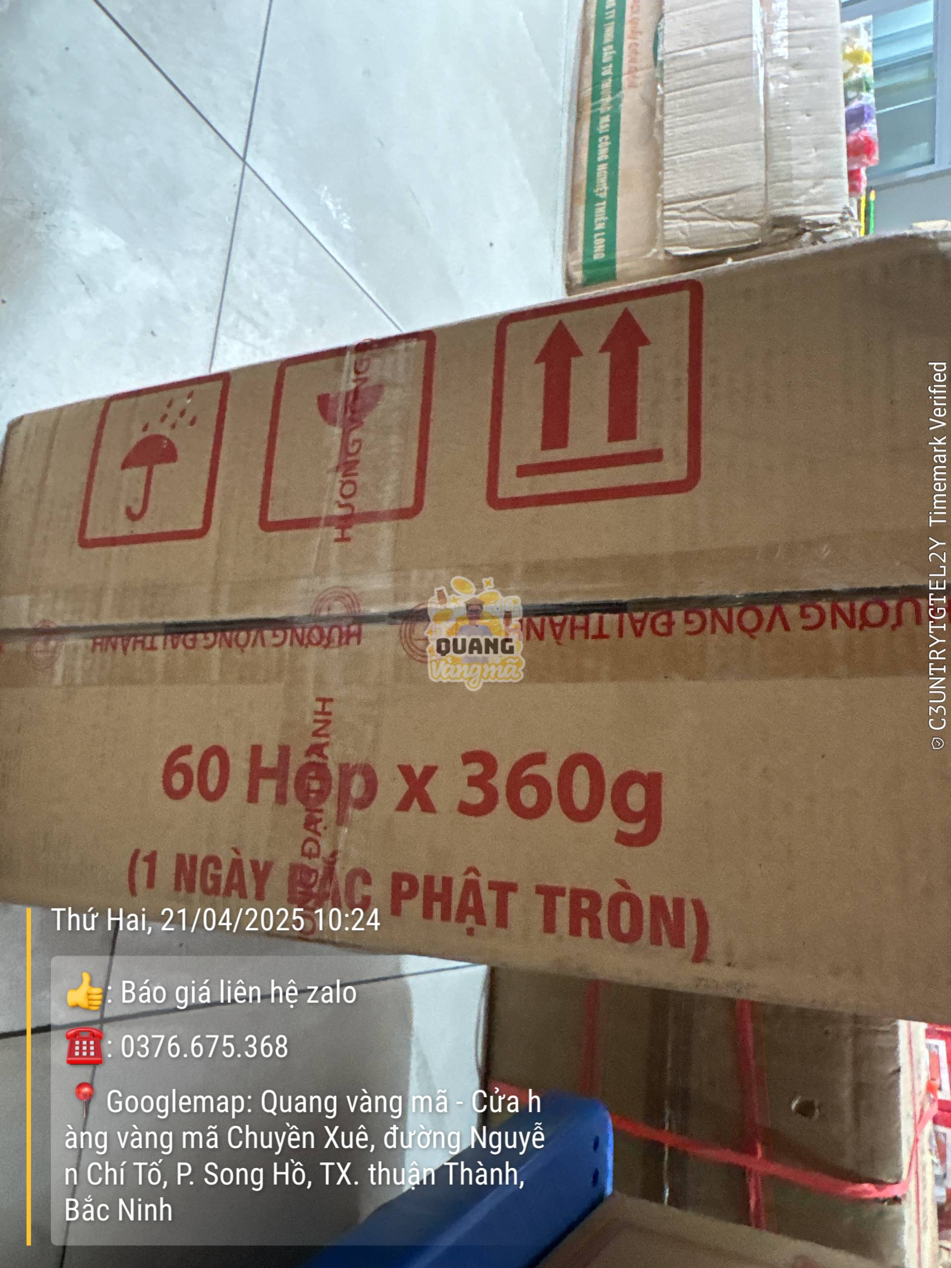Hương vòng đại thành 1 ngày và 3 ngày qvm520