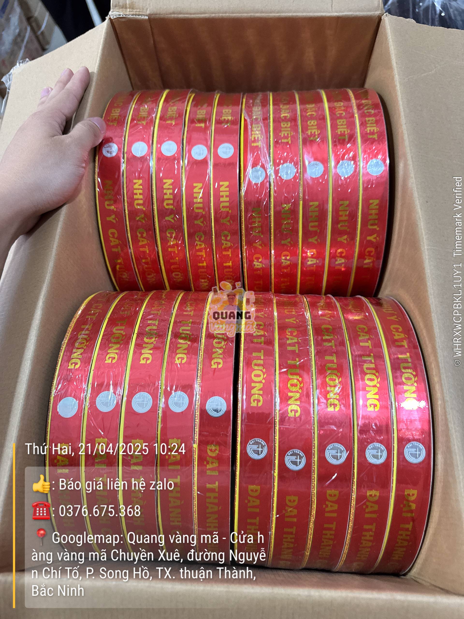 Hương vòng đại thành 1 ngày và 3 ngày qvm520