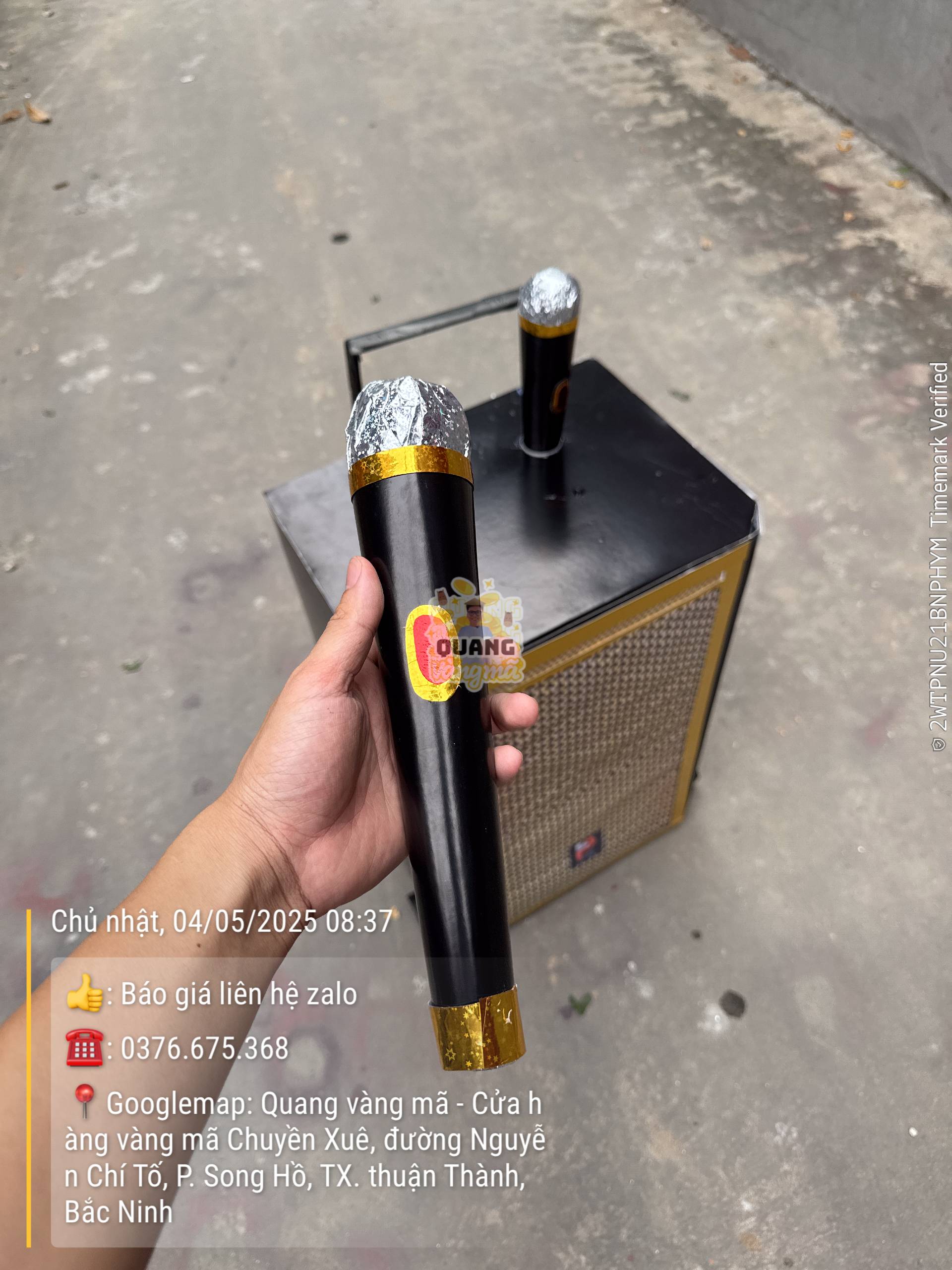 Loa kẹo kéo karaoke
