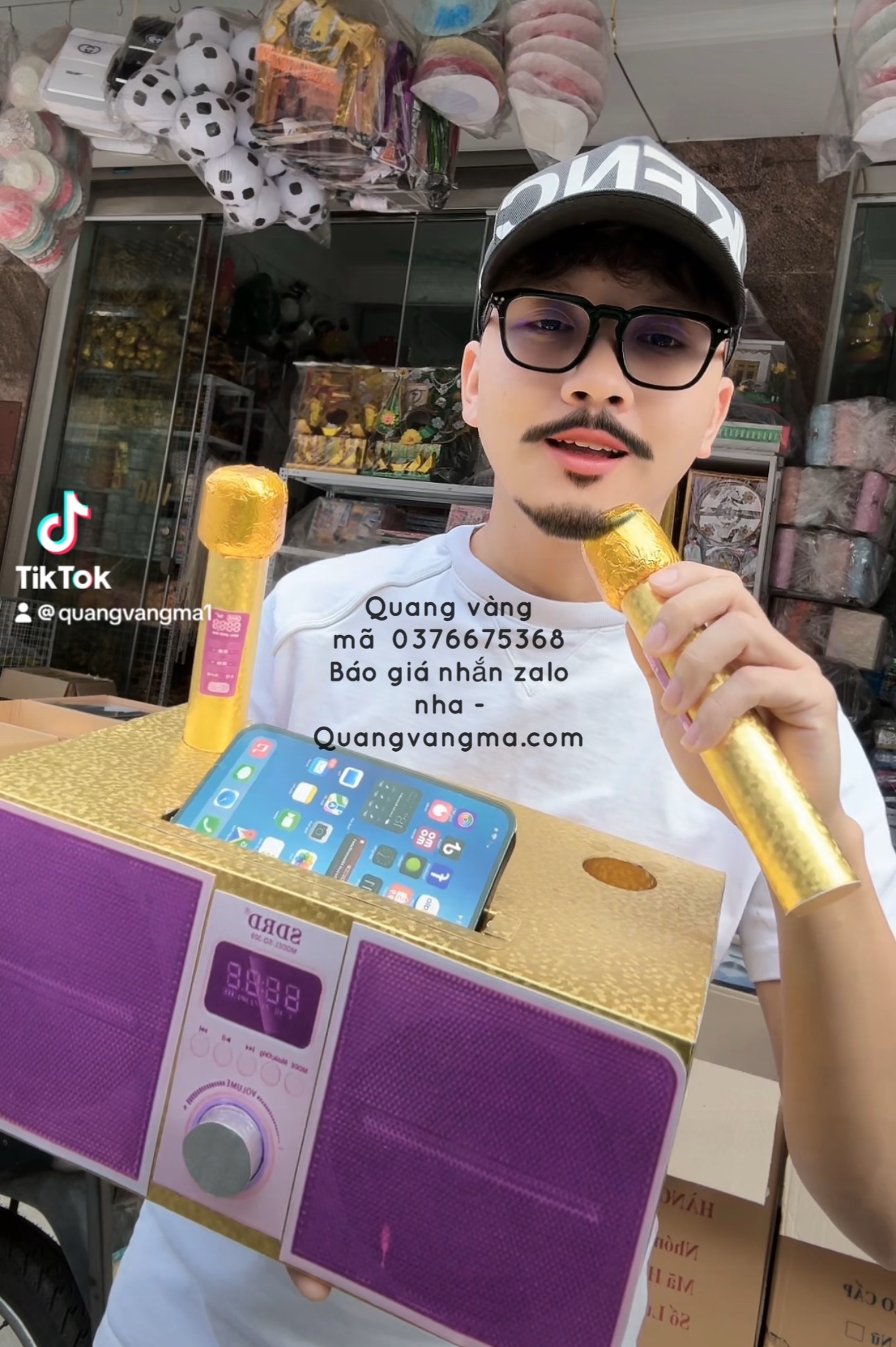 Loa mic hát karaoke