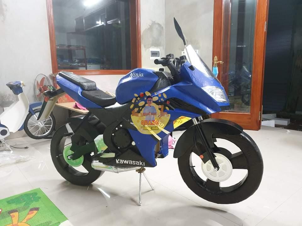 MÔ TÔ XANH KAWASAKI