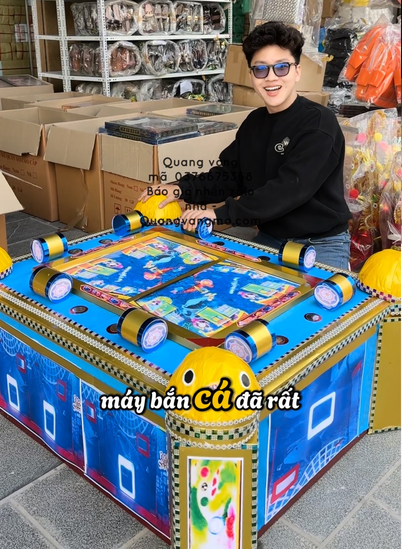 Máy bắn cá vàng mã