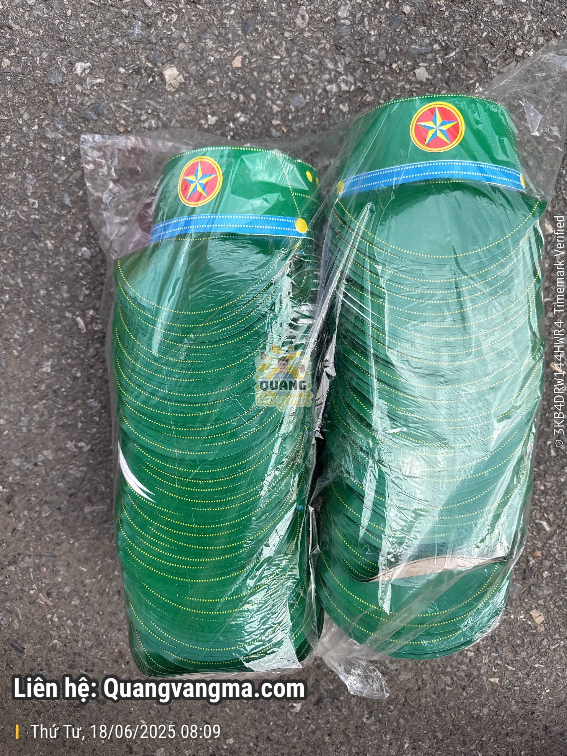 Mũ bộ đội rẻ 100c qvmn65