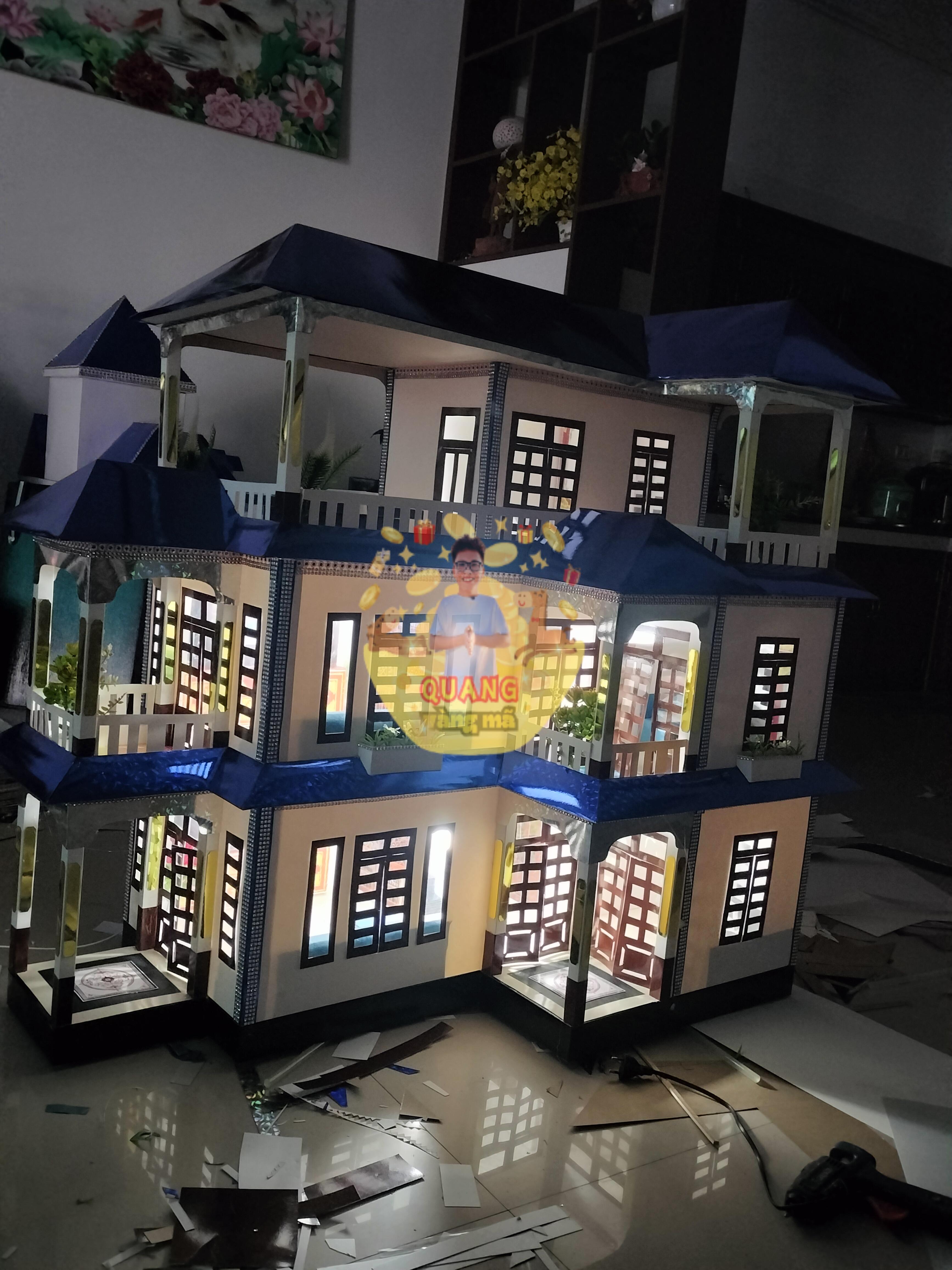 NHÀ 3 TẦNG 2 CỔNG SÂN RỘNG