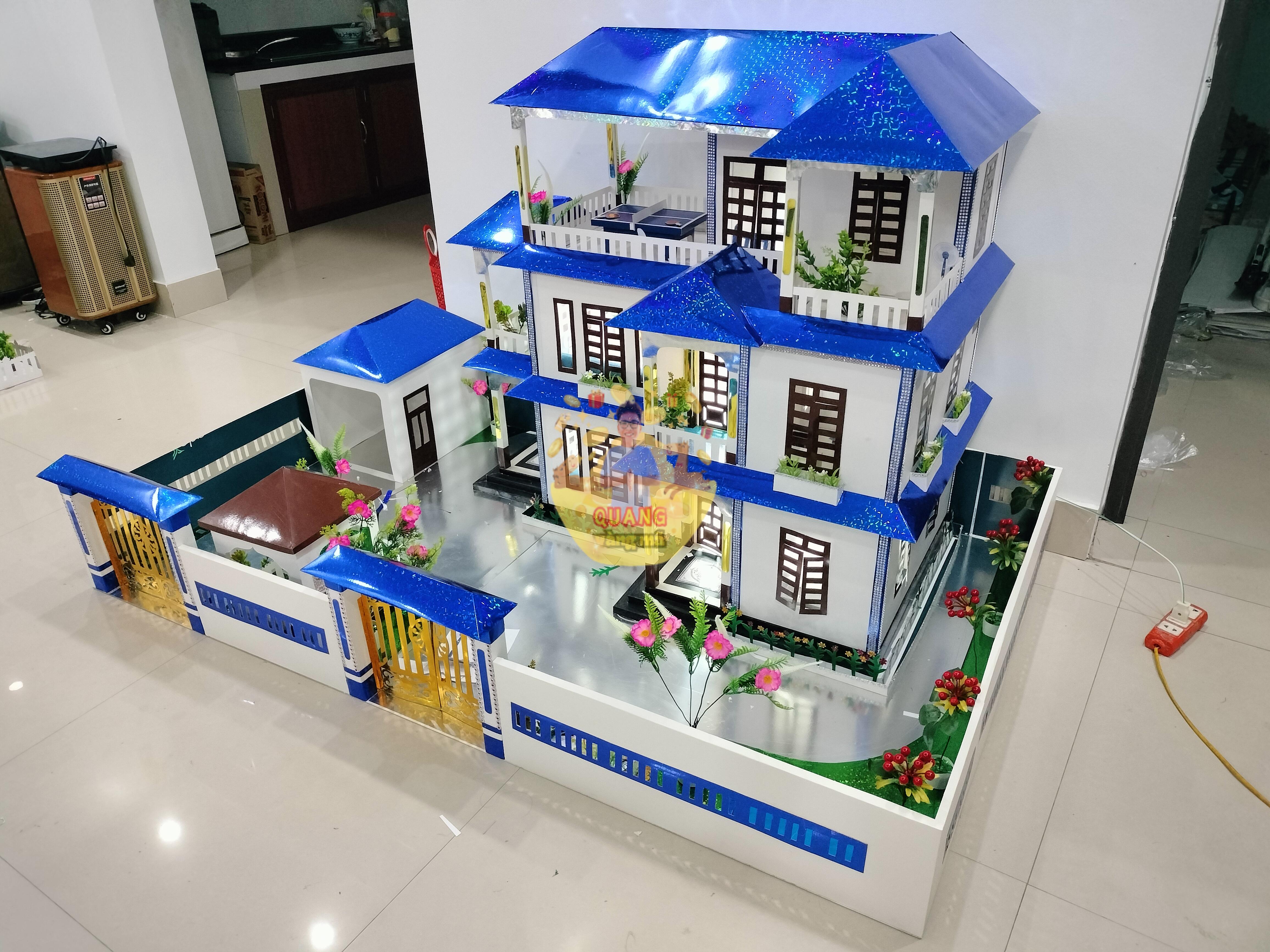NHÀ 3 TẦNG 2 CỔNG SÂN RỘNG