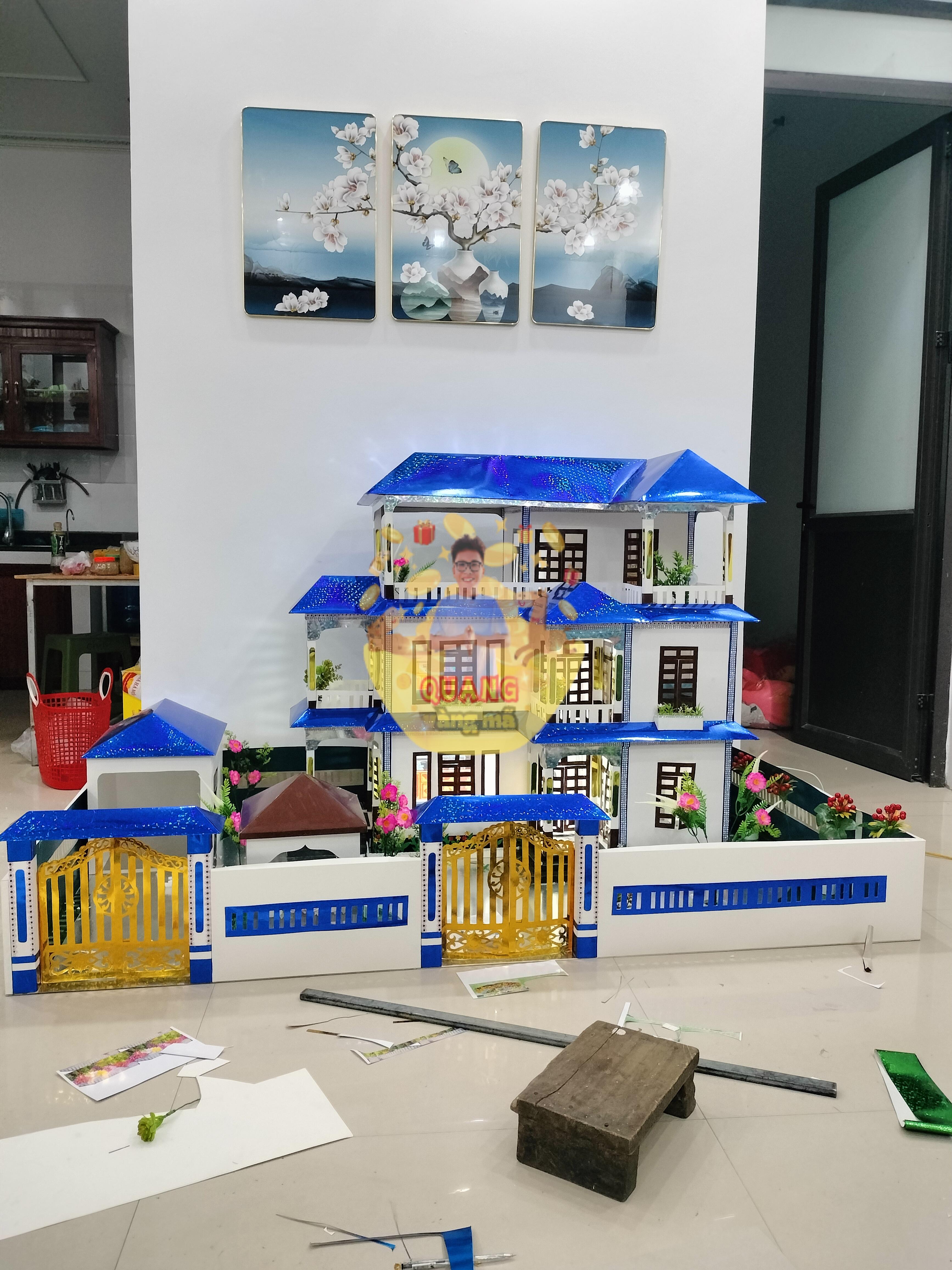 NHÀ 3 TẦNG 2 CỔNG SÂN RỘNG