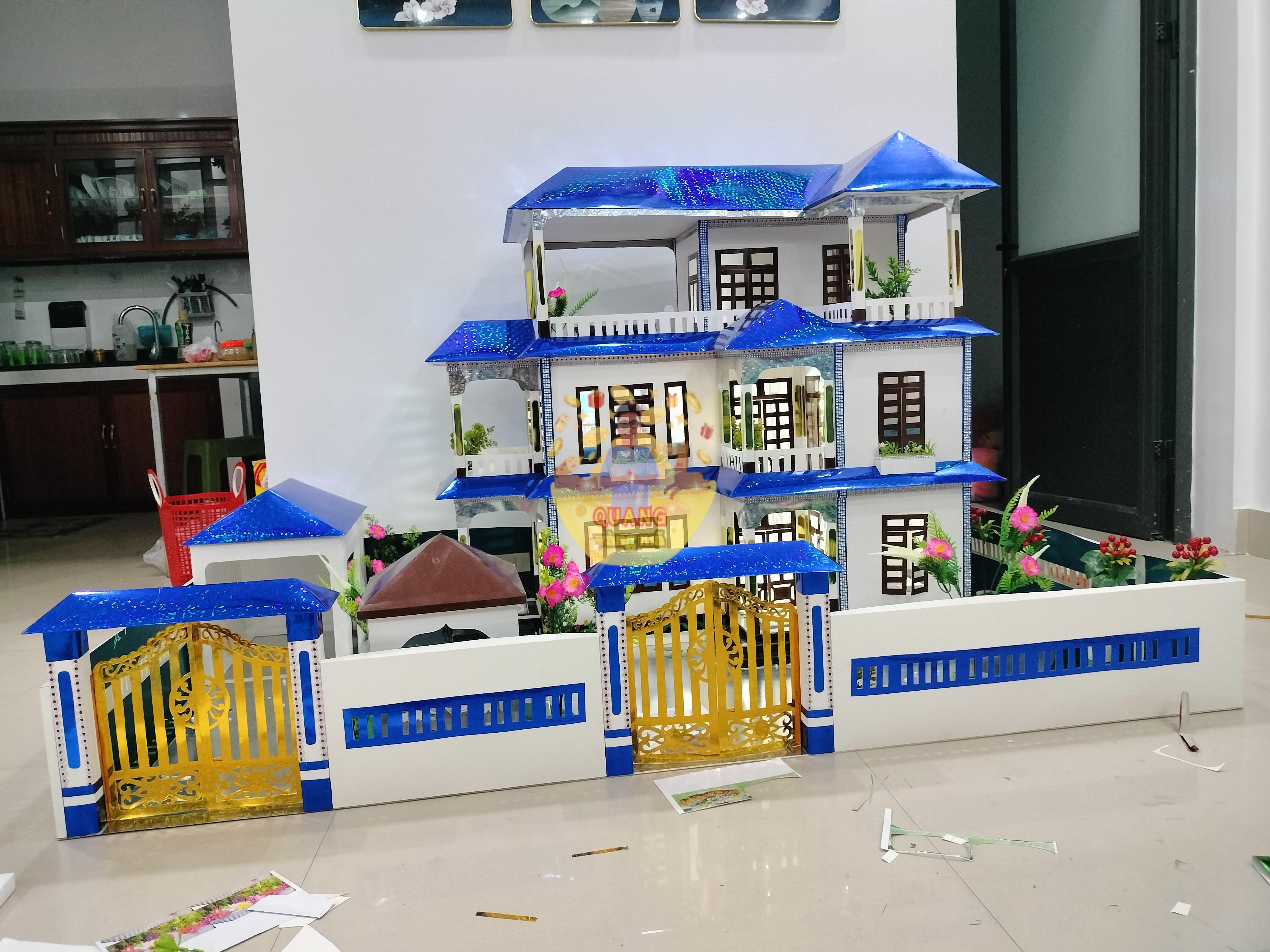 NHÀ 3 TẦNG 2 CỔNG SÂN RỘNG