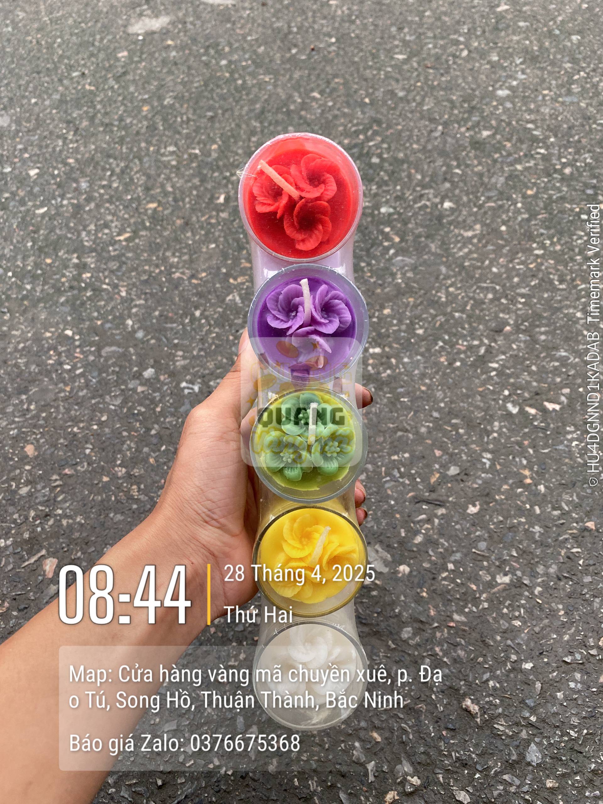 Nến T75 và T01 hoá sáp bơ qvm35