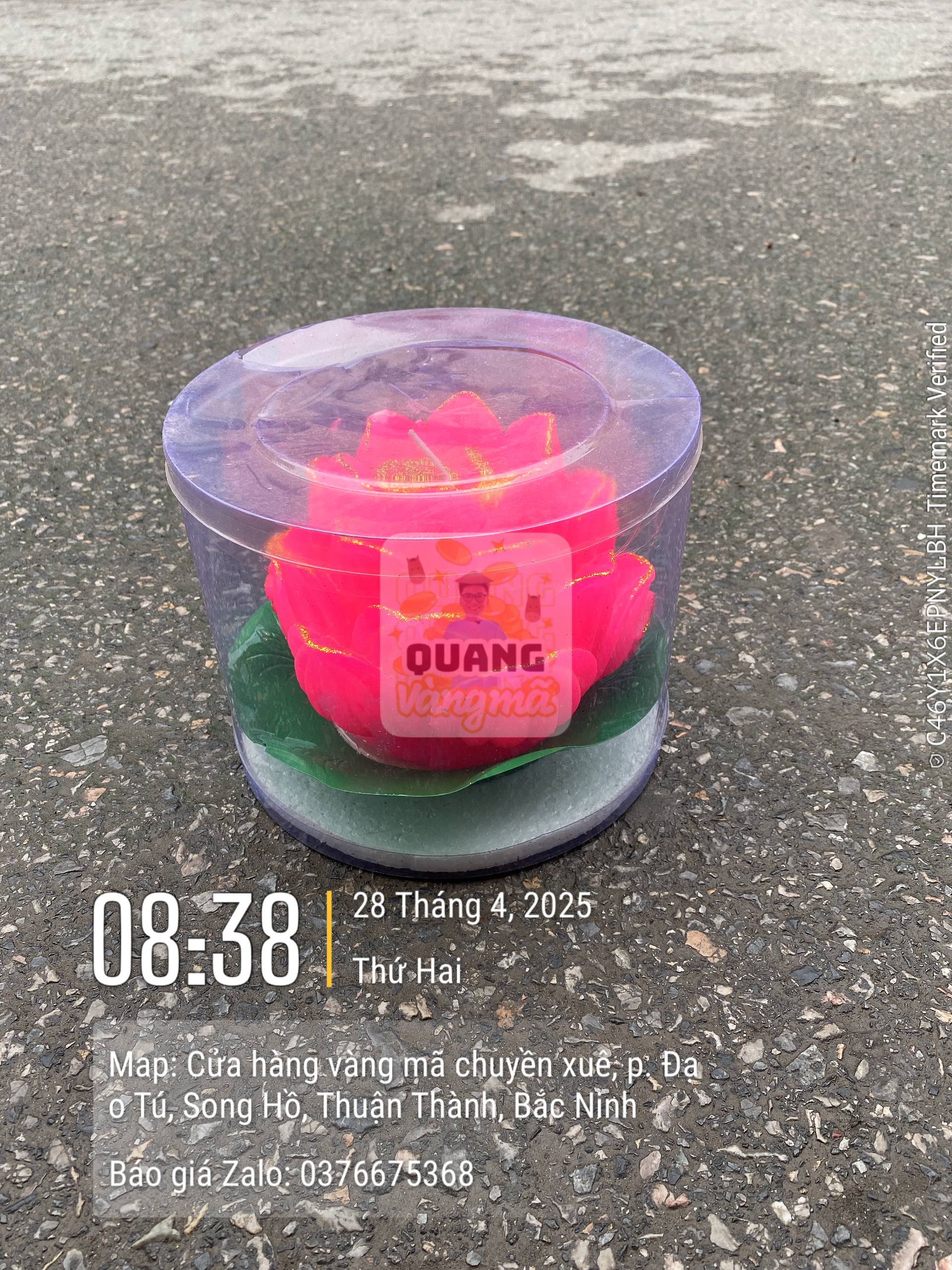 Nến hoa sen đầy đủ các size