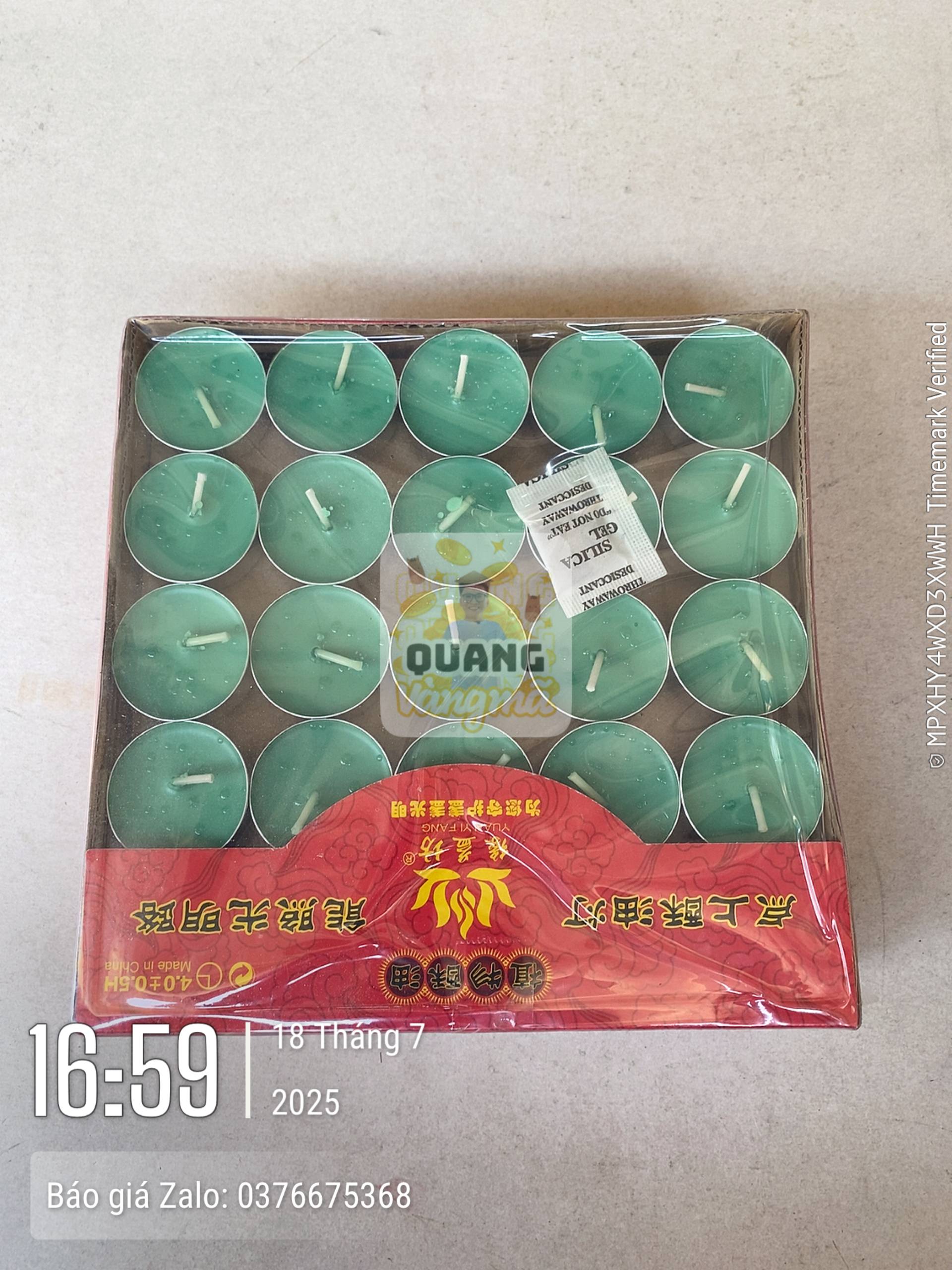 Nến sáp nắp
