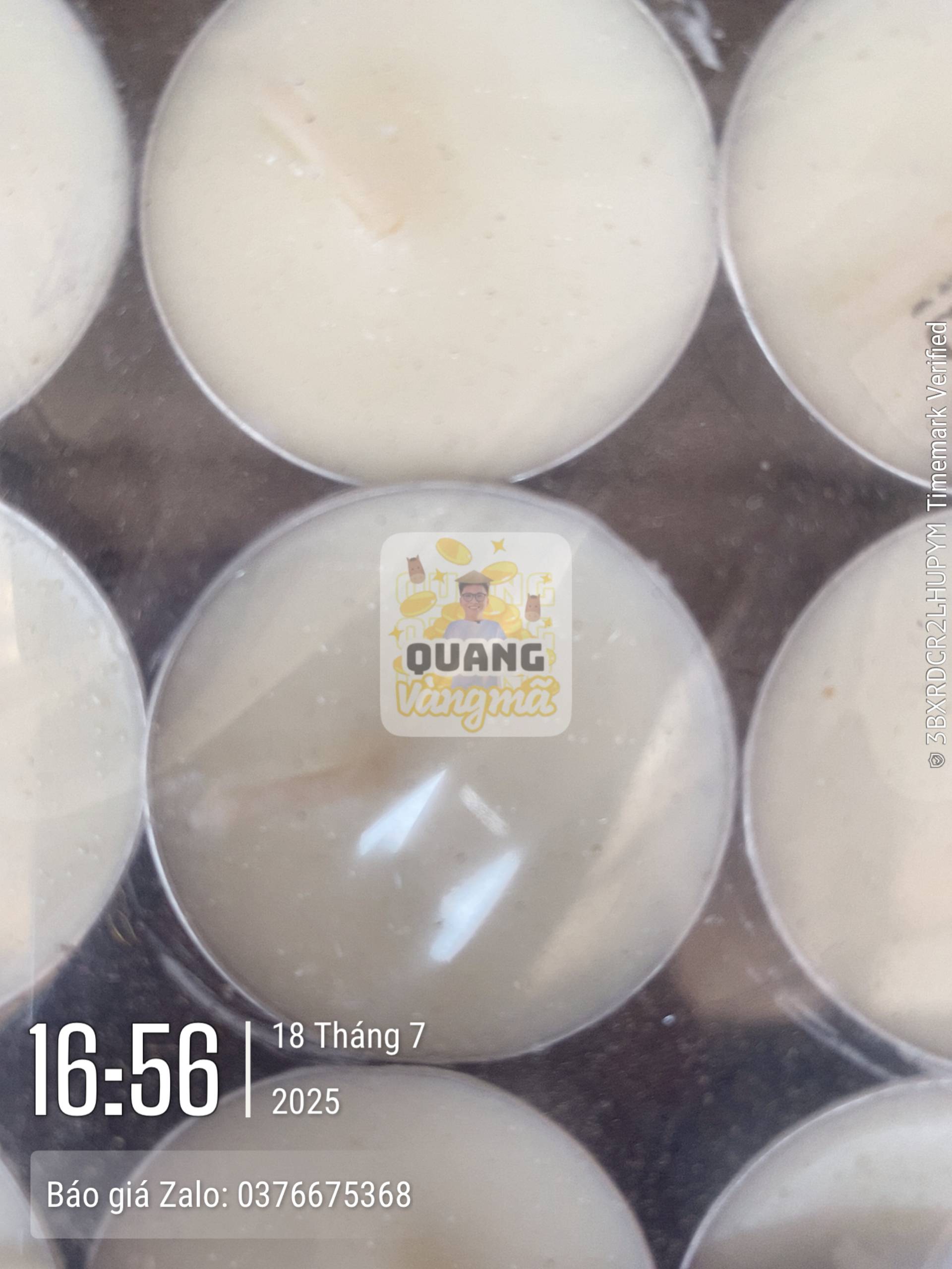 Nến sáp nắp