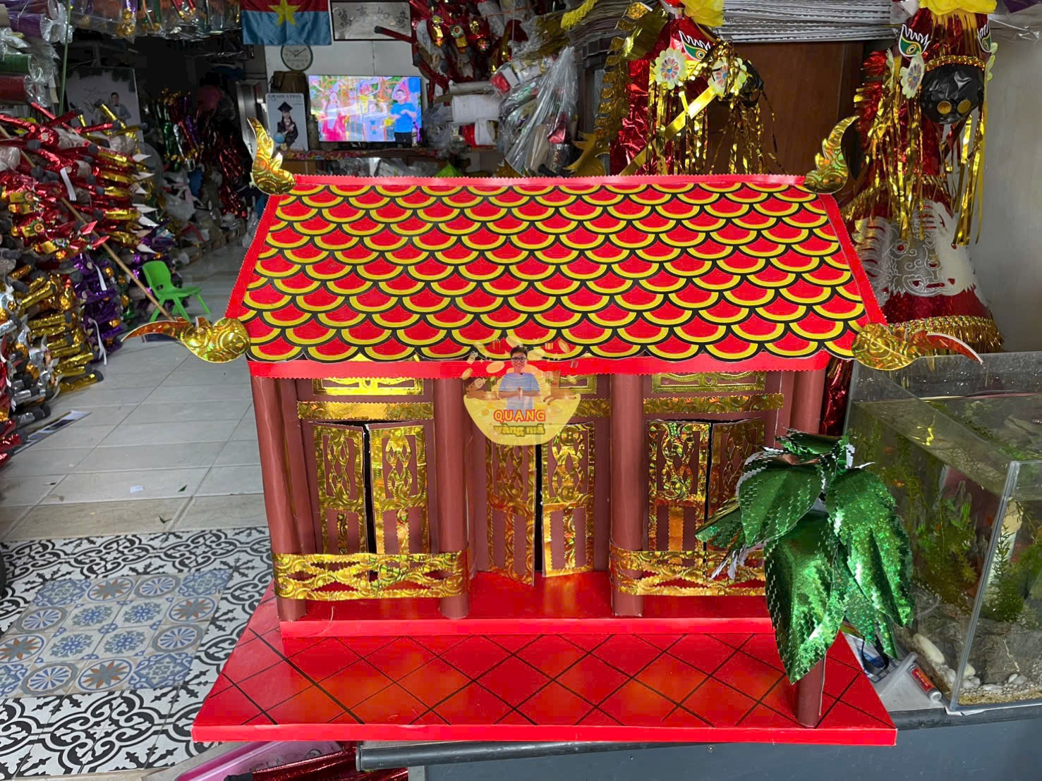 Nhà 3 gian thiết kế qvm4
