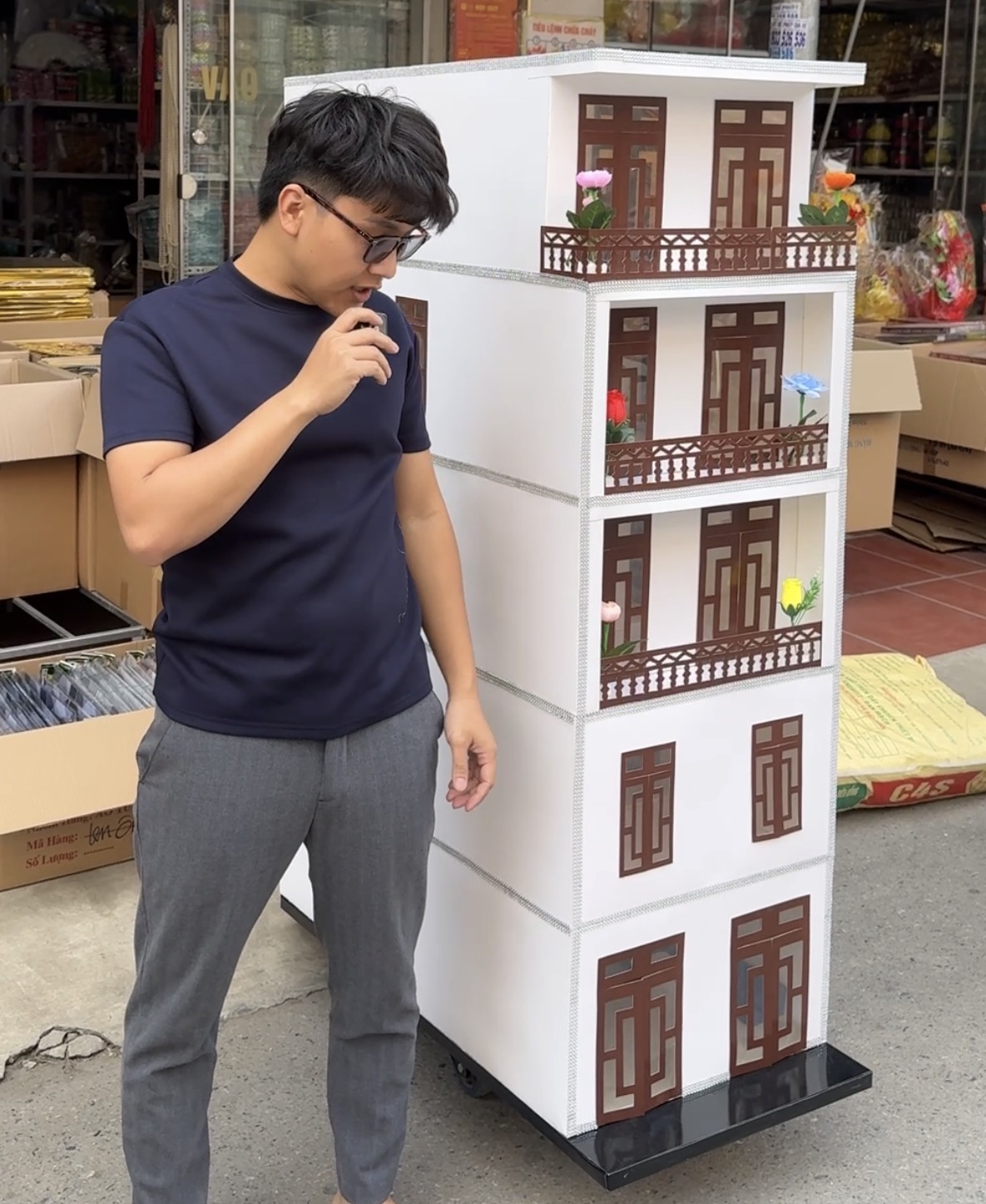 Nhà phố 5 tầng