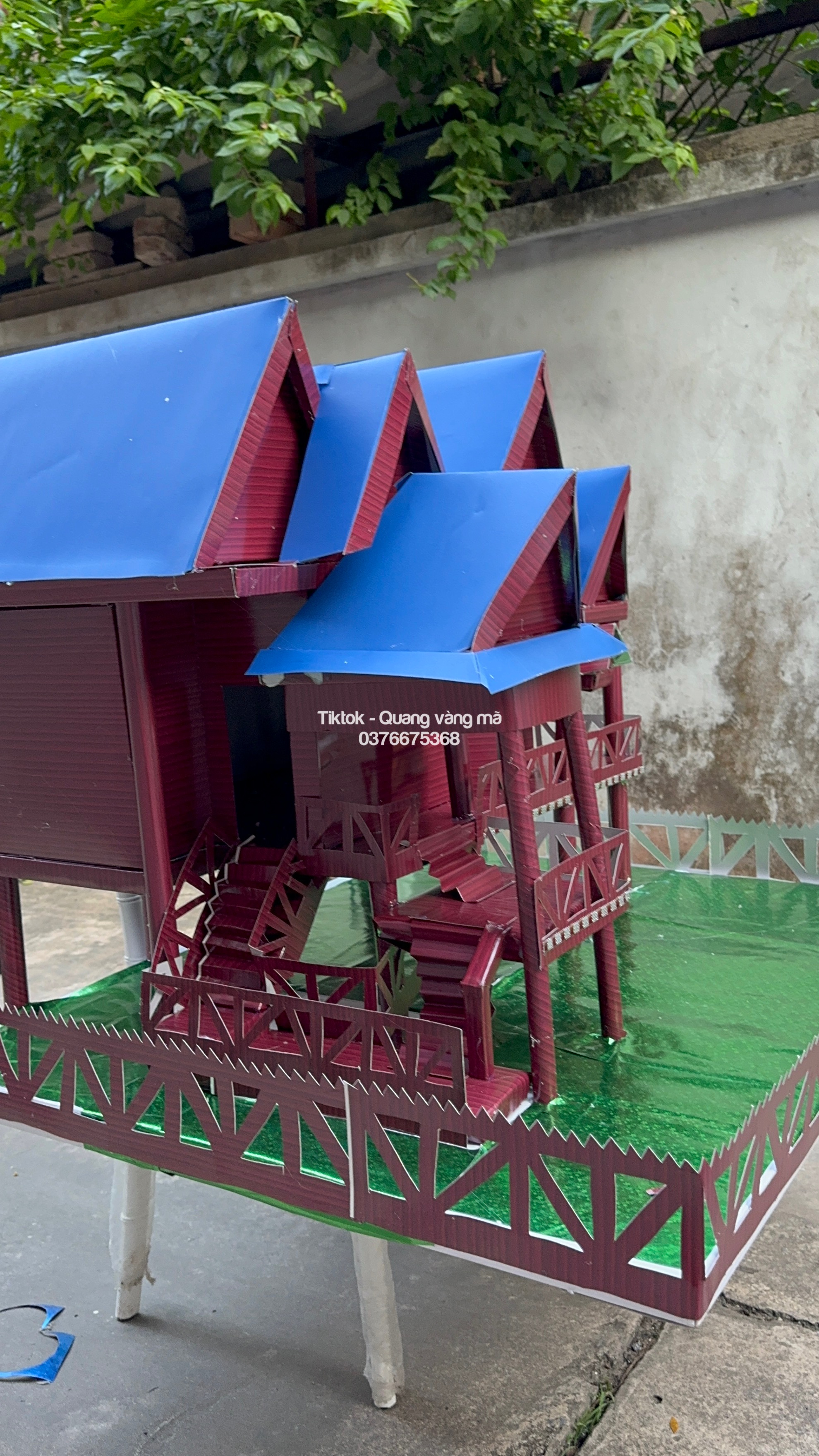 Nhà sàn gỗ sịn luôn