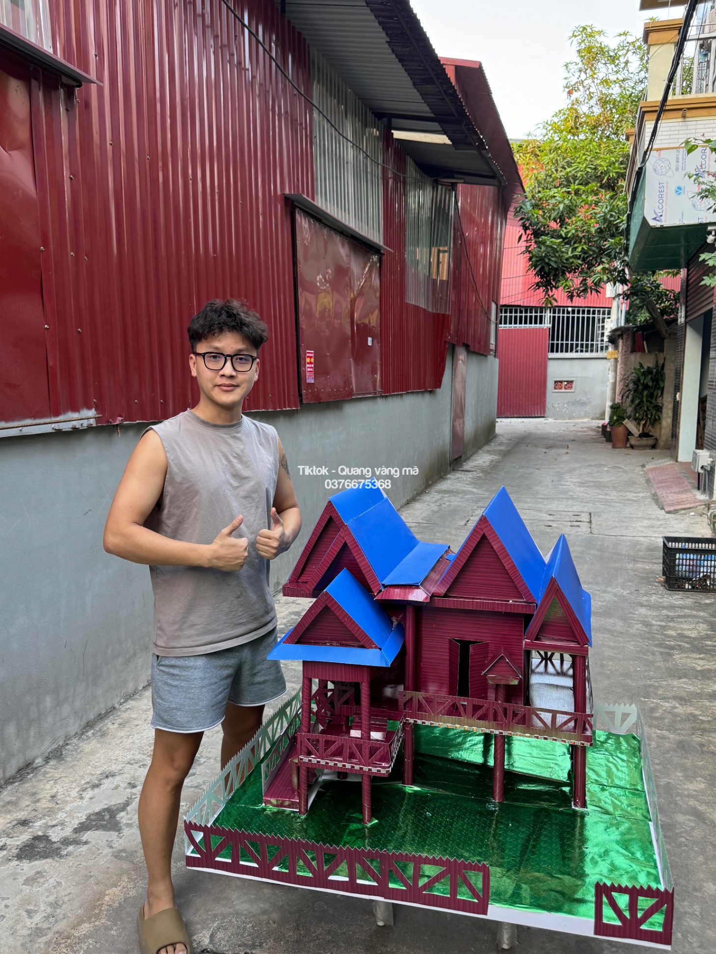 Nhà sàn gỗ sịn luôn
